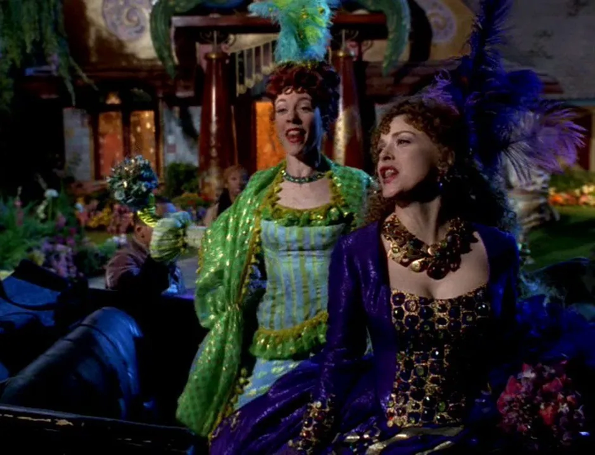 Bernadette Peters and Veanne Cox in Cinderella (1997)