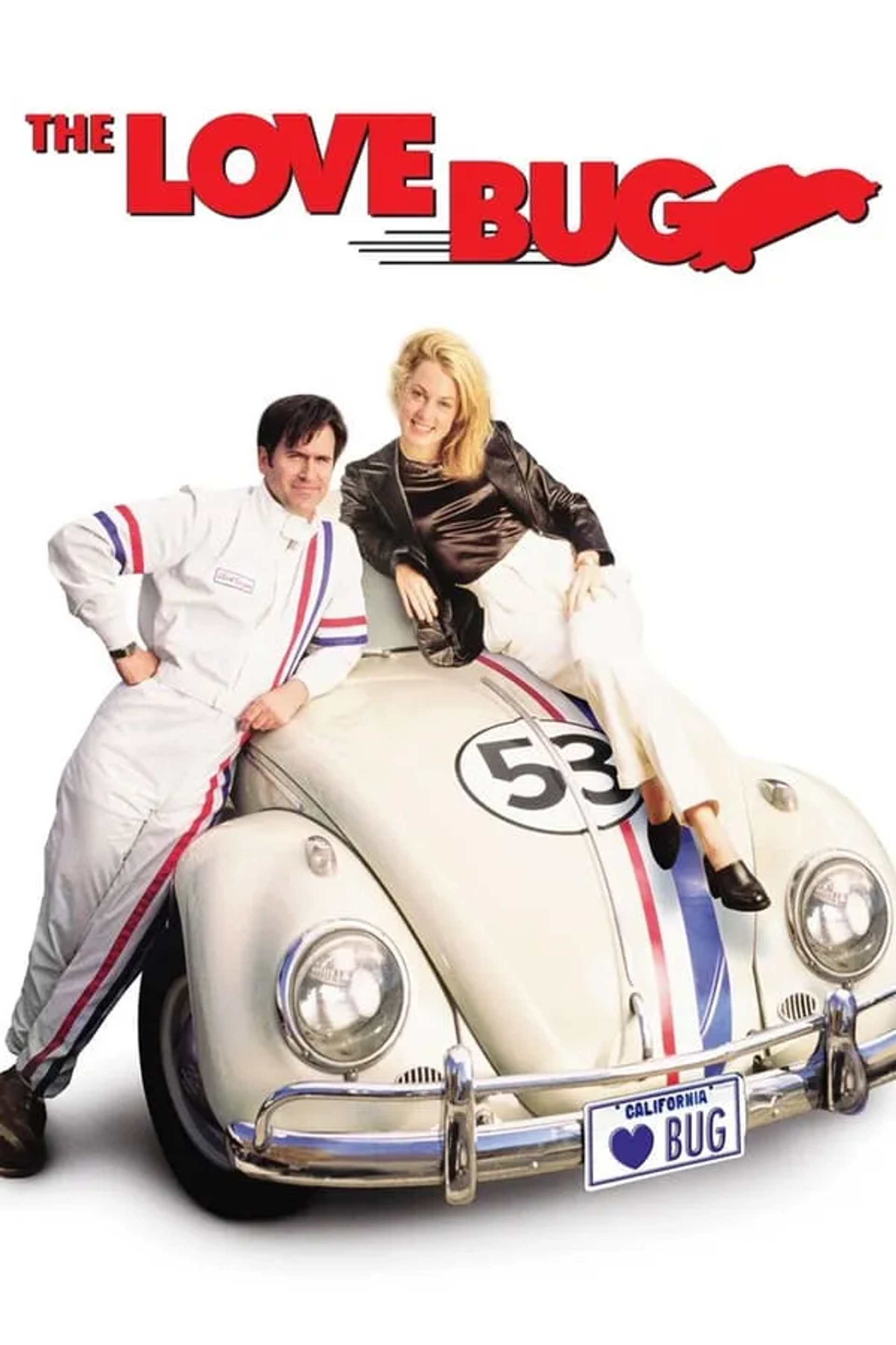 Alexandra Wentworth and Bruce Campbell in The Wonderful World of Disney: The Love Bug (1997)