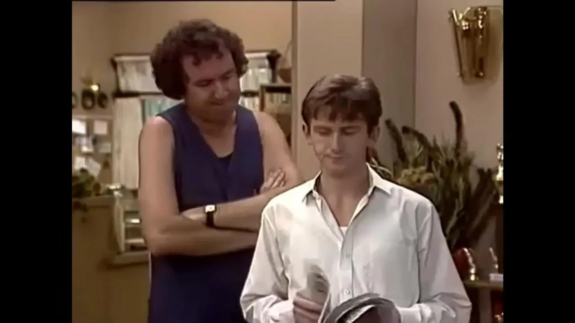 Francis Bell and David Clencie in Neighbours (1985)