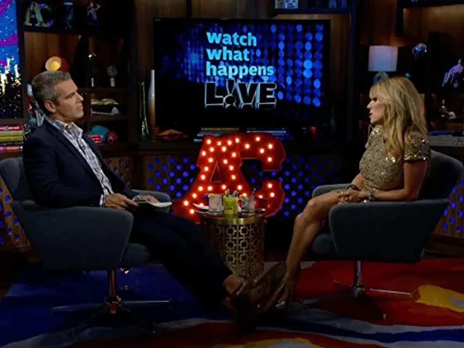 Andy Cohen and Ramona Singer in The Real Housewives of New York City (2008)