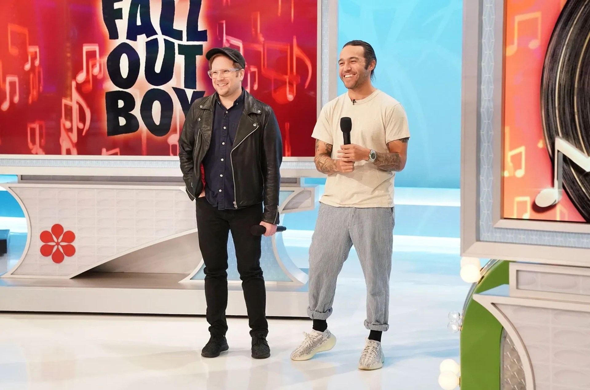 Patrick Stump and Pete Wentz in The Price is Right (1972)