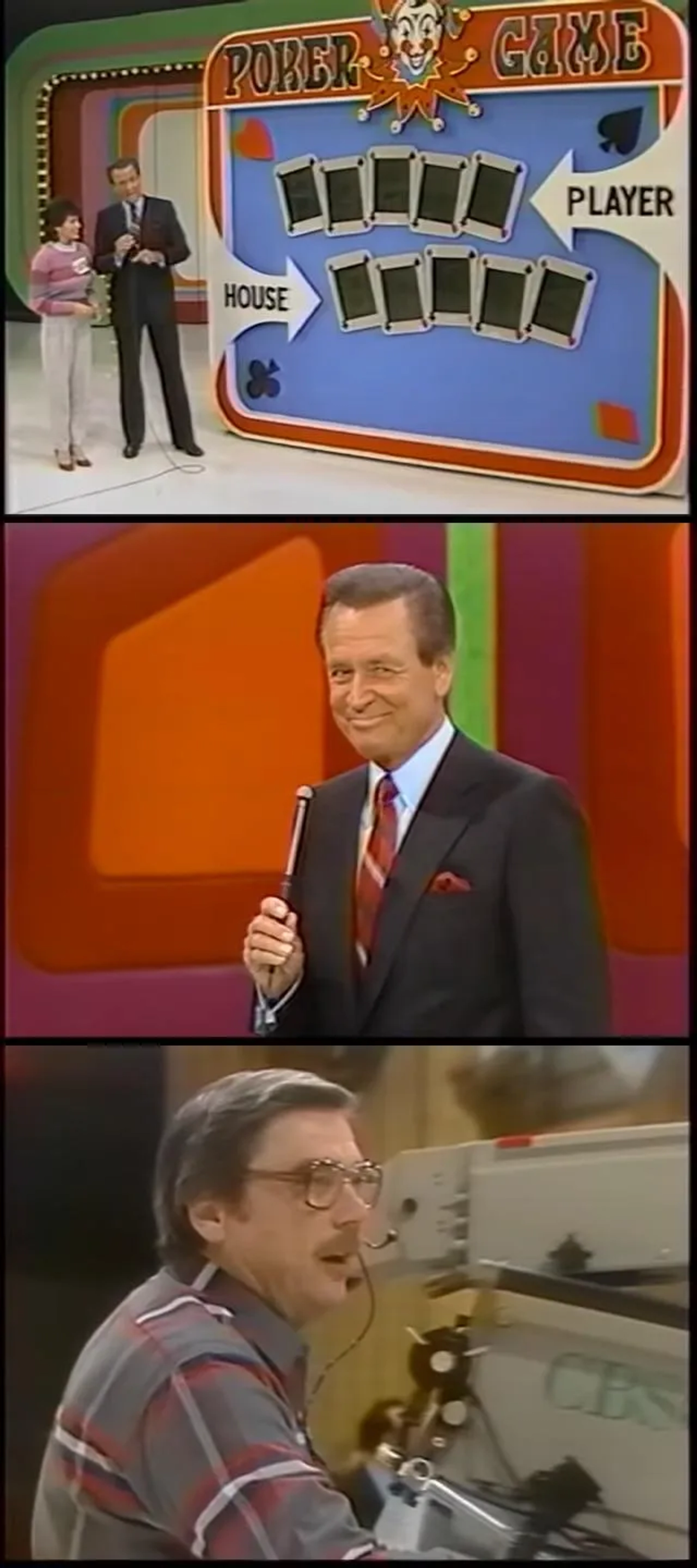 Bob Barker and Marty Wagner in The Price is Right (1972)