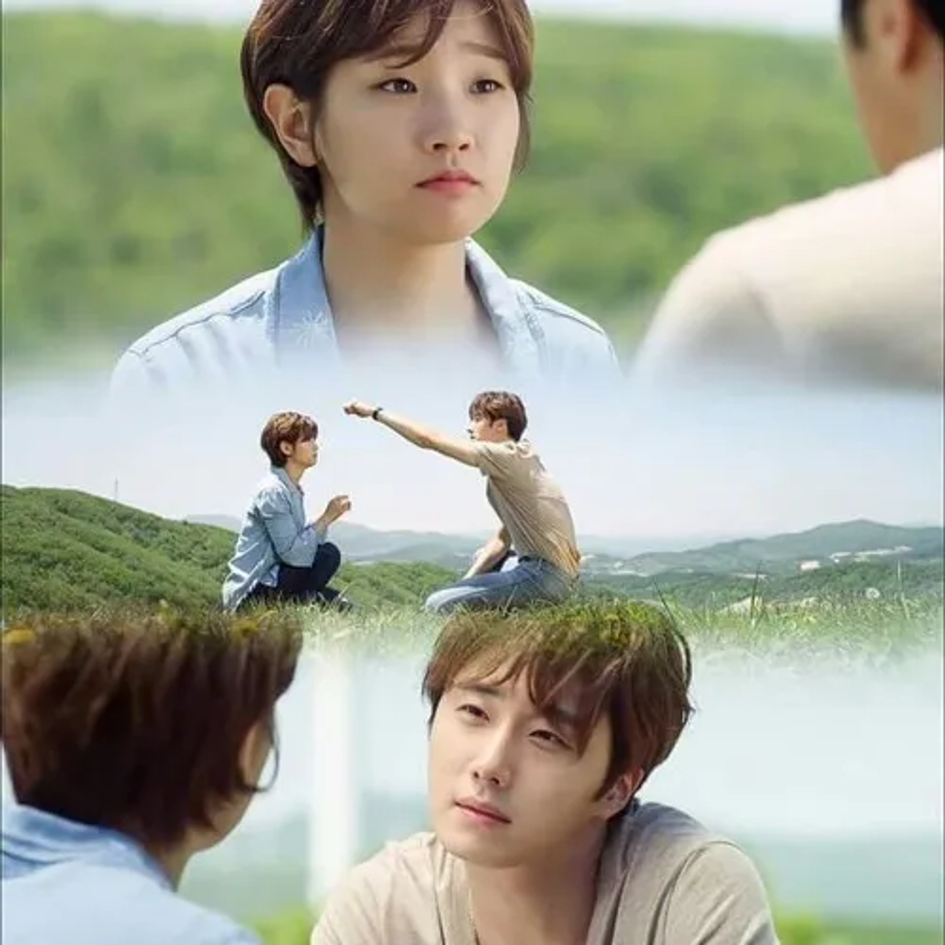 Il-Woo Jung and Park So-dam in Cinderella and the Four Knights (2016)