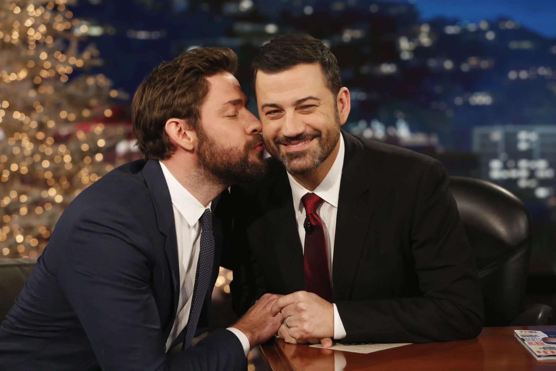 Jimmy Kimmel and John Krasinski at an event for Jimmy Kimmel Live! (2003)