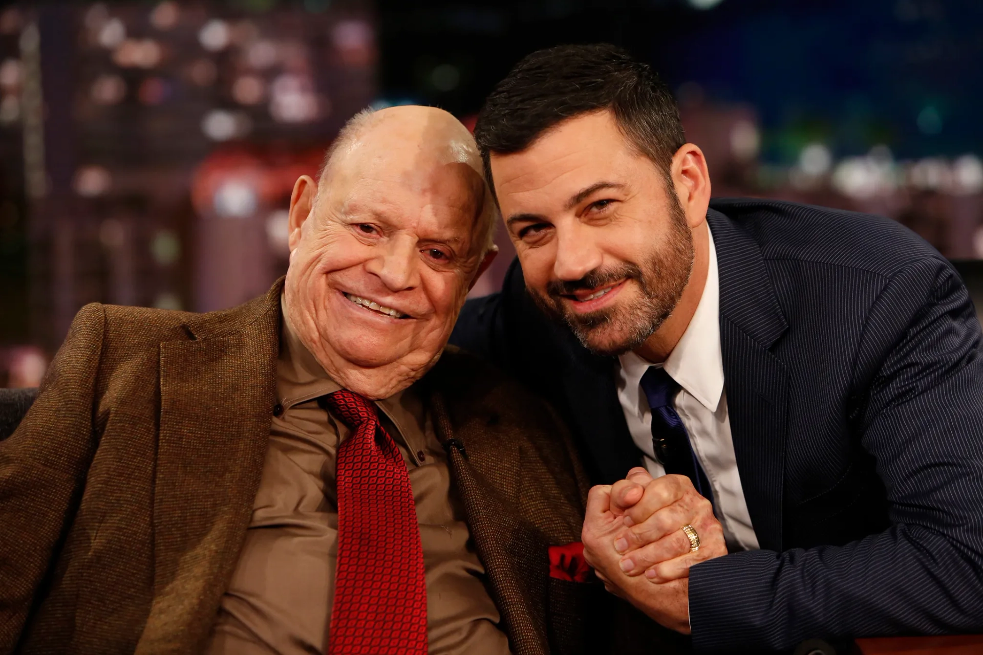 Jimmy Kimmel and Don Rickles at an event for Jimmy Kimmel Live! (2003)