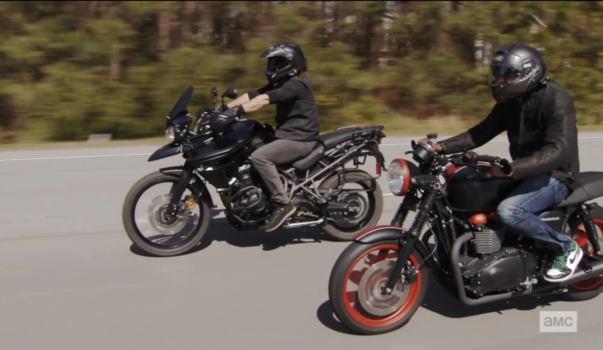 Norman Reedus and Dave Chappelle in Ride with Norman Reedus: Globetrotting on Two Wheels (2021)