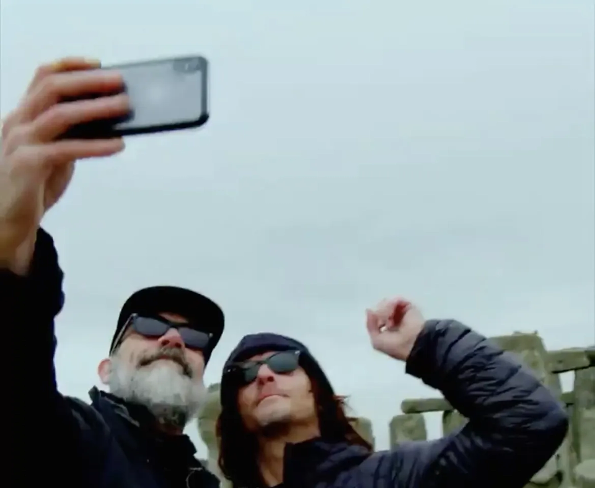 Norman Reedus and Jeffrey Dean Morgan in Ride with Norman Reedus: Globetrotting on Two Wheels (2021)