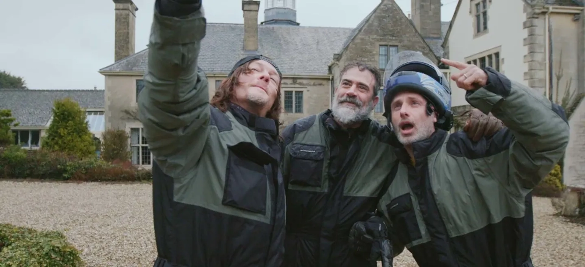 Norman Reedus, Andrew Lincoln, and Jeffrey Dean Morgan in Ride with Norman Reedus (2016)