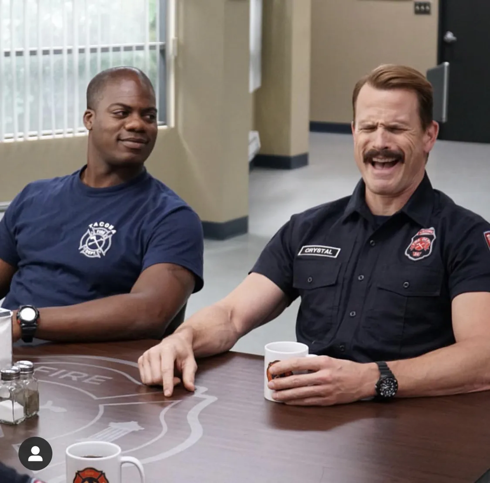 Gabriel Hogan and Marcus Henderson in Tacoma FD (2019)