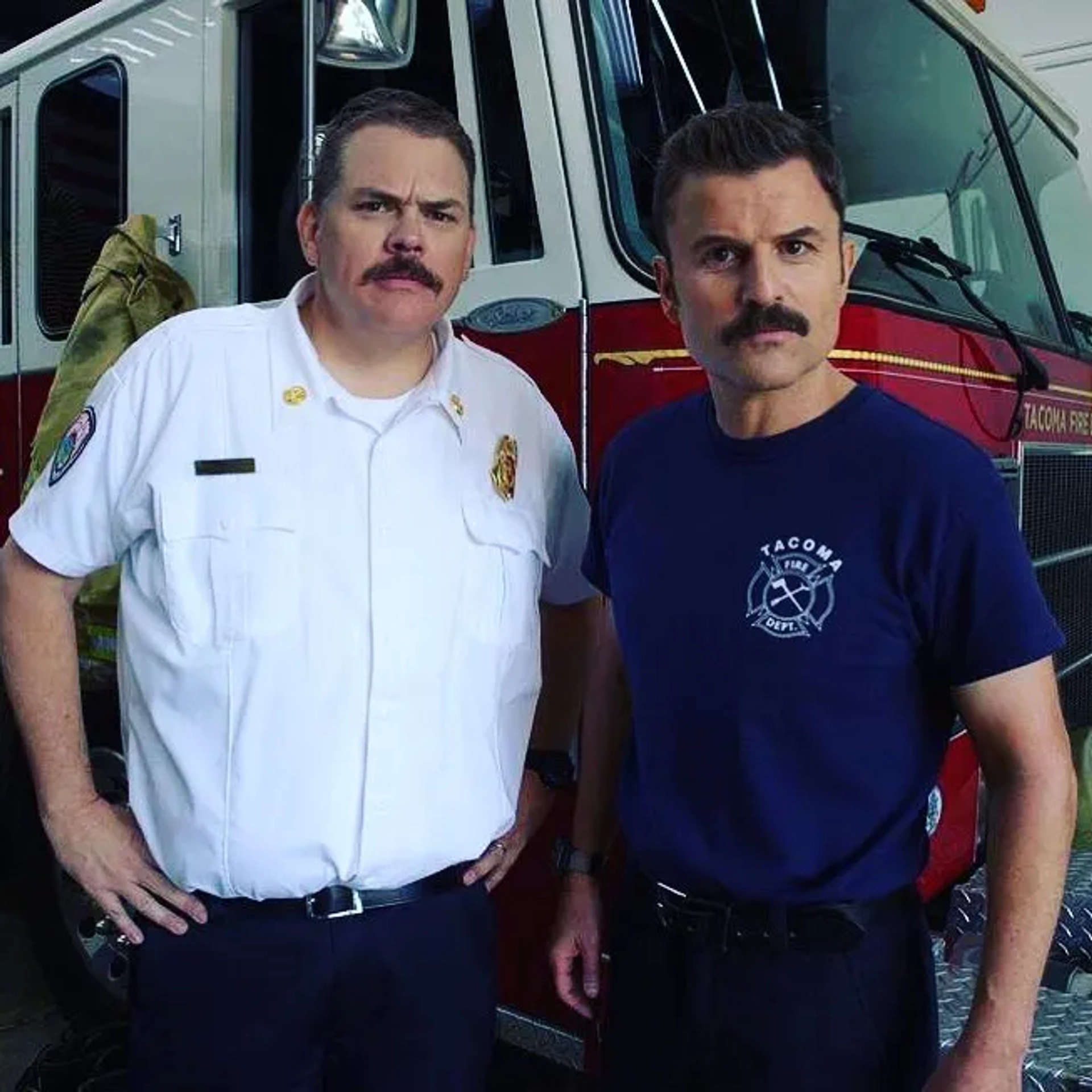 Kevin Heffernan and Steve Lemme in Tacoma FD (2019)