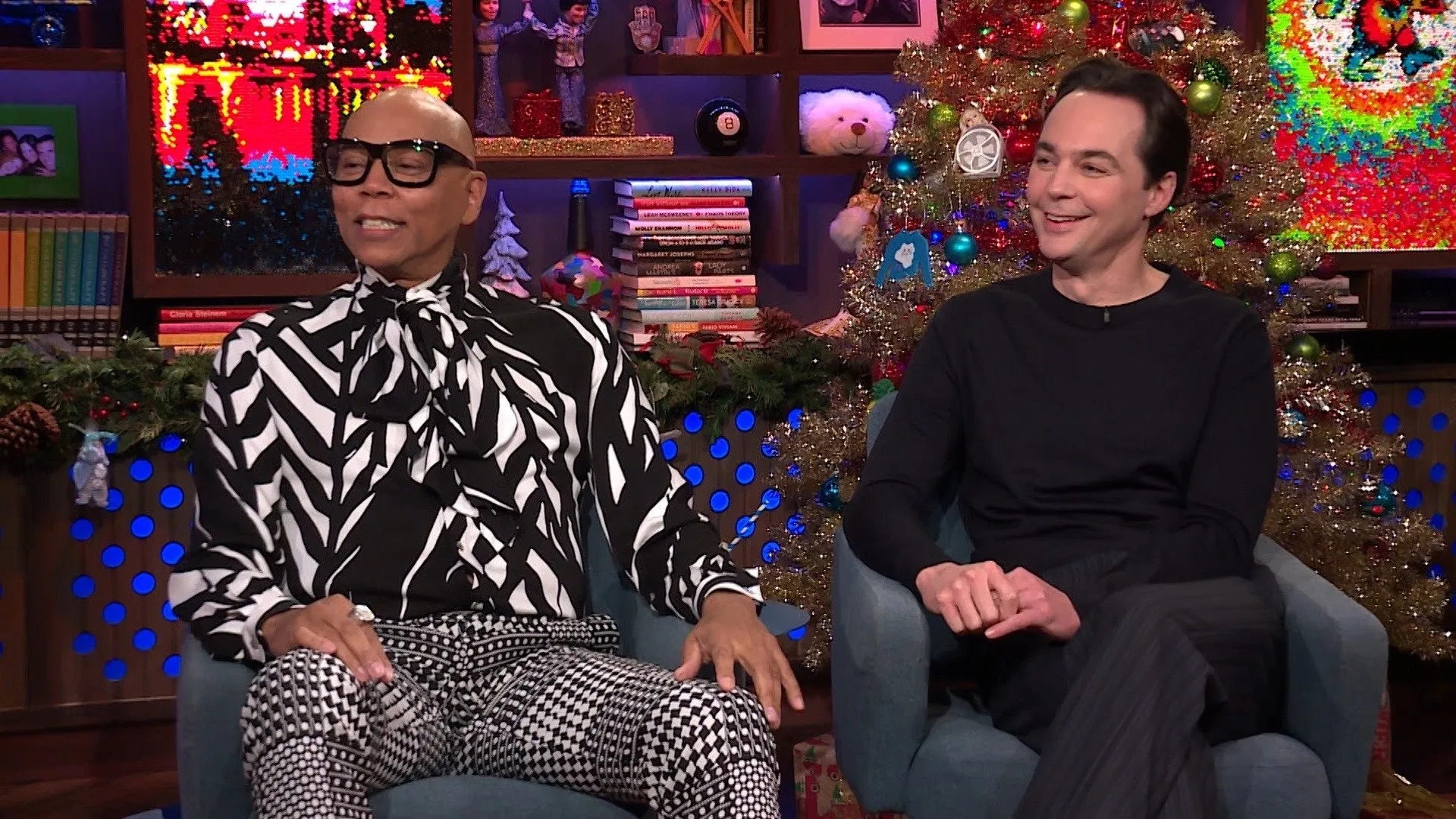 RuPaul and Jim Parsons in Watch What Happens Live with Andy Cohen (2009)