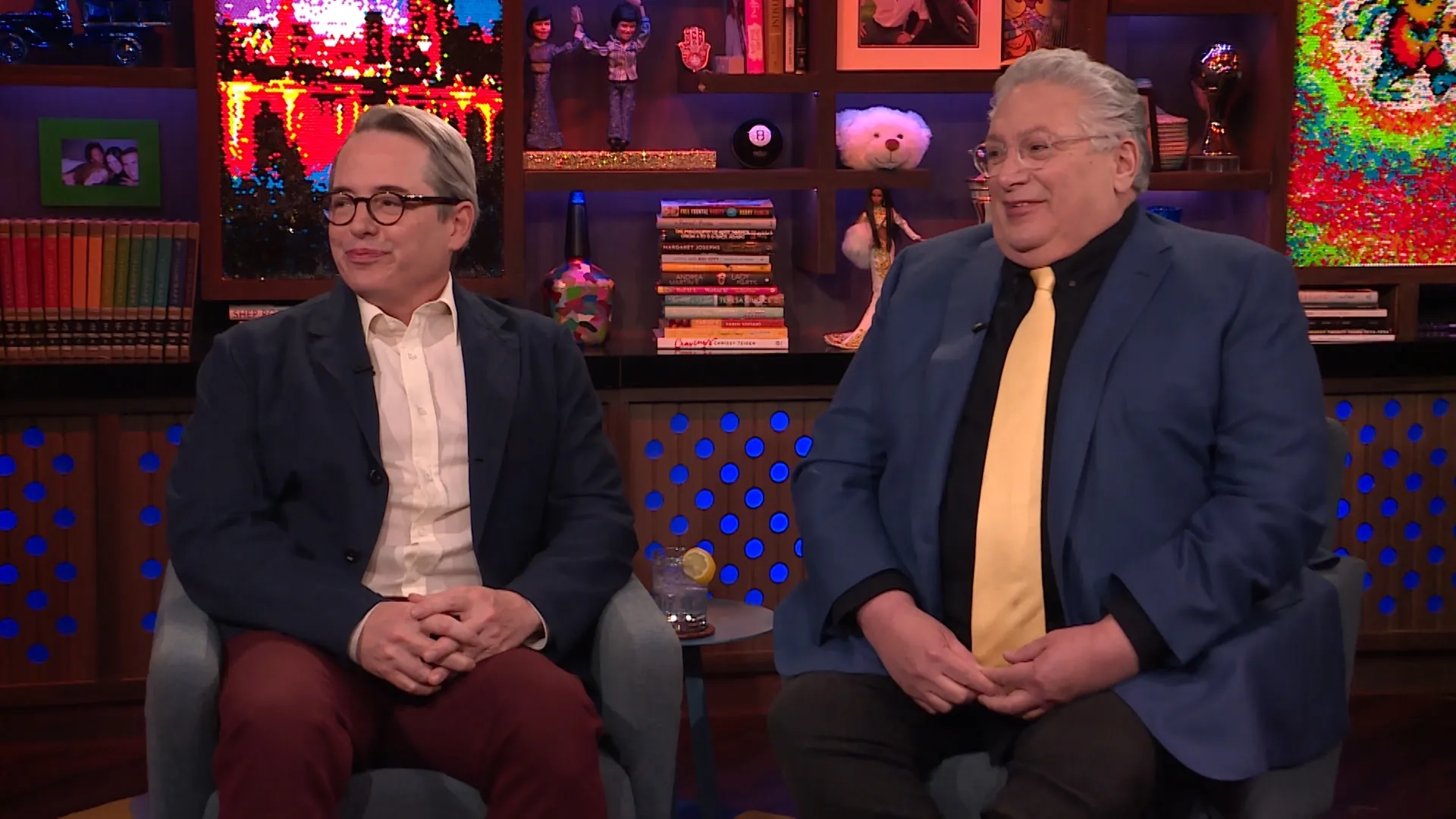 Matthew Broderick and Harvey Fierstein in Watch What Happens Live with Andy Cohen: Matthew Broderick & Harvey Fierstein (2022)