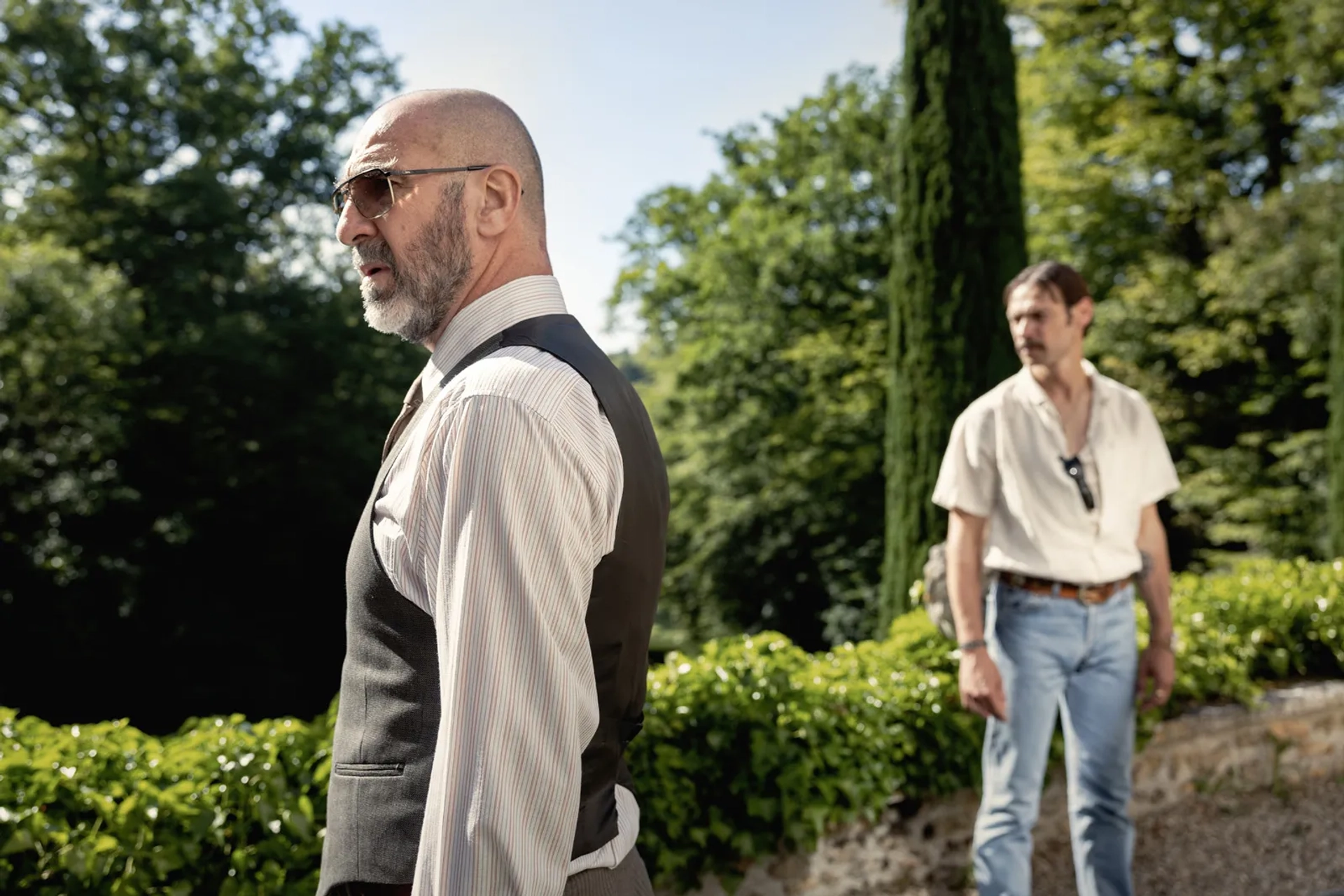 Eric Cantona and Hugo Dillon in AKA (2023)