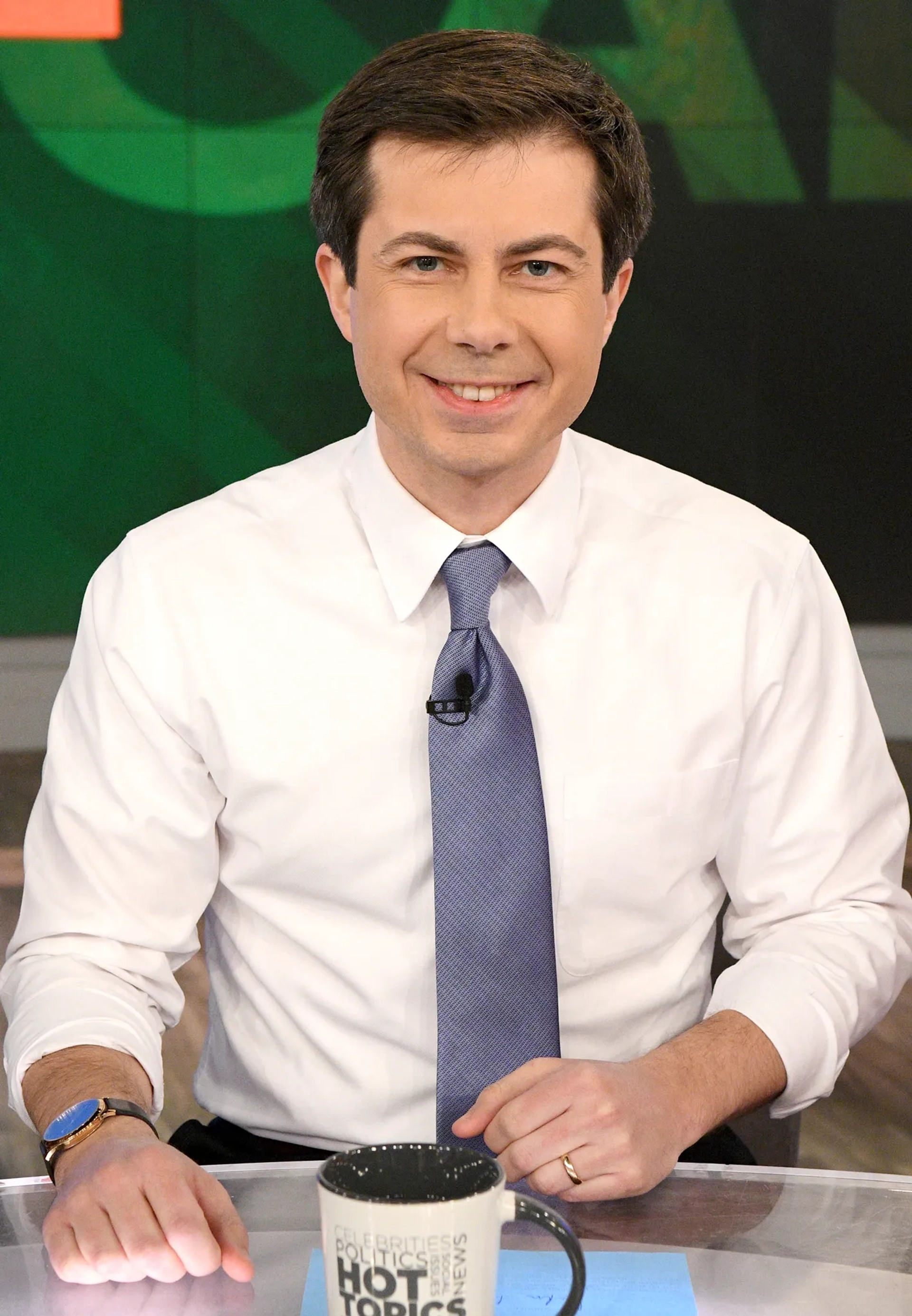 Pete Buttigieg at an event for The View (1997)