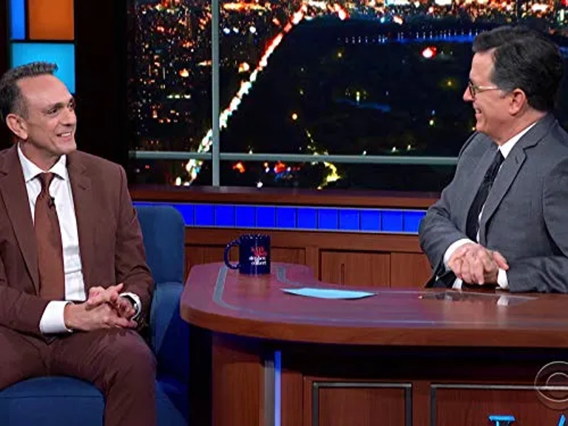 Hank Azaria and Stephen Colbert in The Late Show with Stephen Colbert: Hank Azaria/Suzy Nakamura (2020)