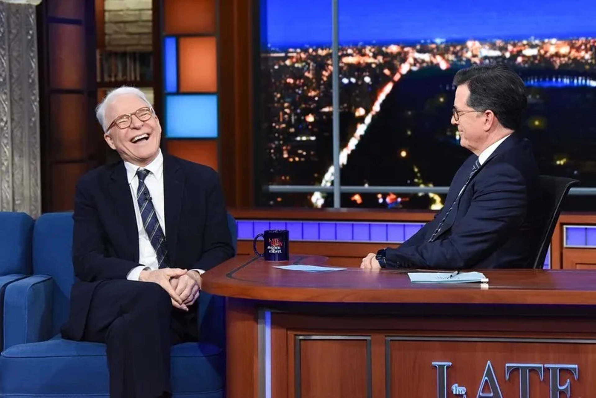 Steve Martin and Stephen Colbert in The Late Show with Stephen Colbert: Steve Martin/Steep Canyon Rangers (2020)