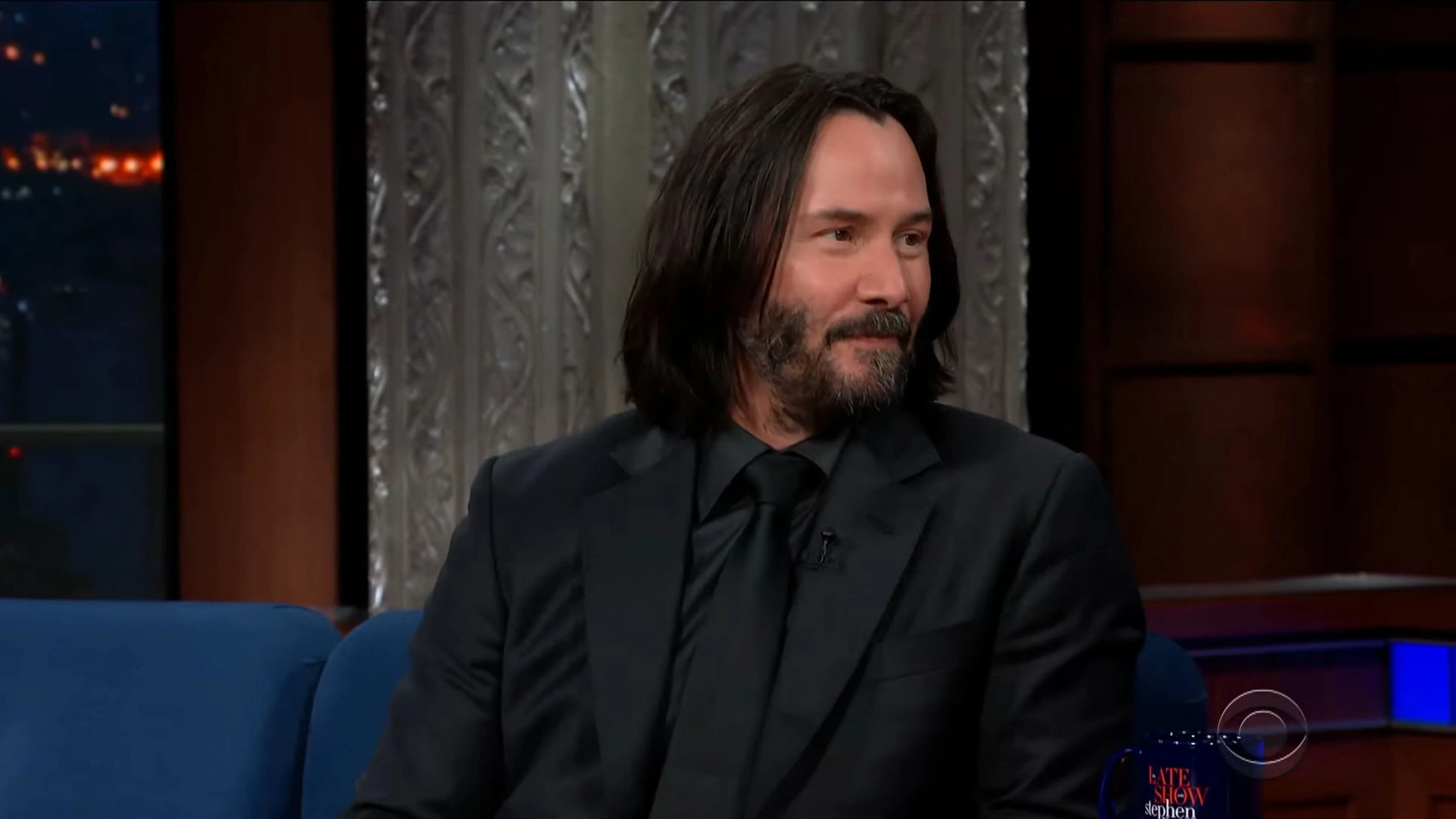 Keanu Reeves in The Late Show with Stephen Colbert: Keanu Reeves/Santino Fontana/Bryan Cranston (2019)