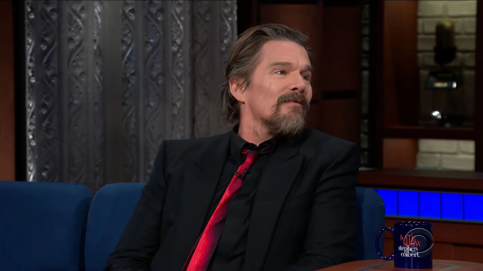 Ethan Hawke in The Late Show with Stephen Colbert (2015)