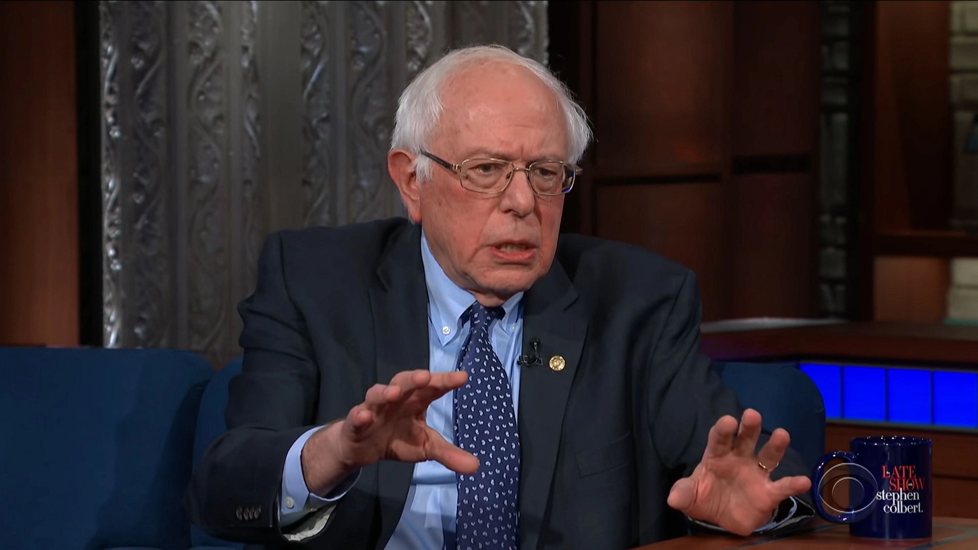 Bernie Sanders in The Late Show with Stephen Colbert (2015)