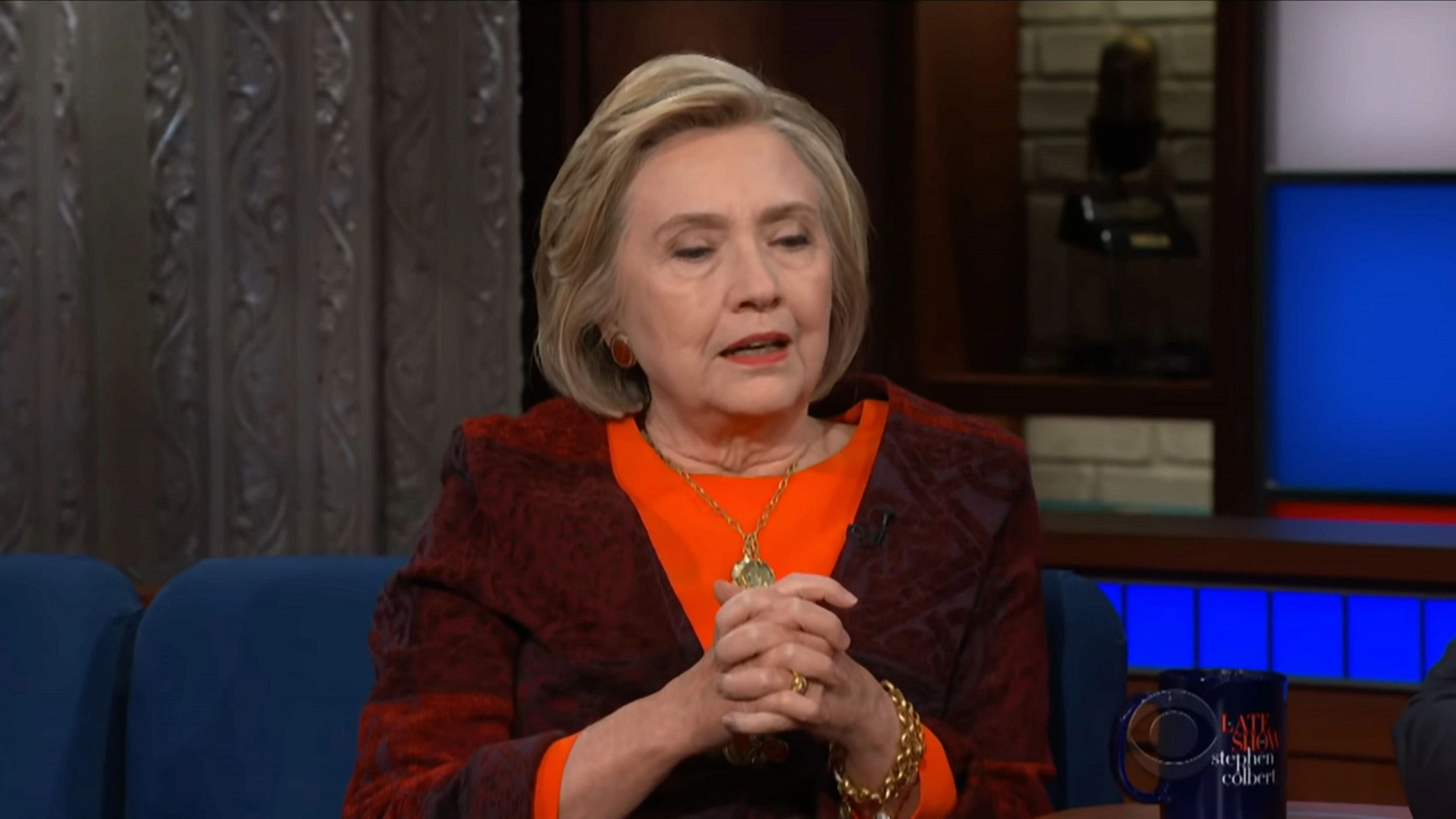 Hillary Clinton in The Late Show with Stephen Colbert (2015)