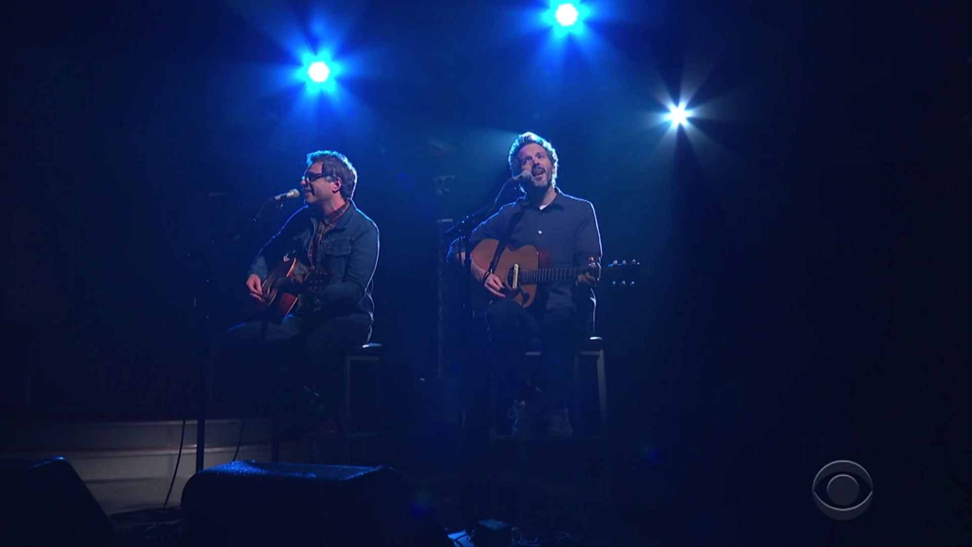 Bret McKenzie, Jemaine Clement, and Flight of the Conchords in The Late Show with Stephen Colbert (2015)