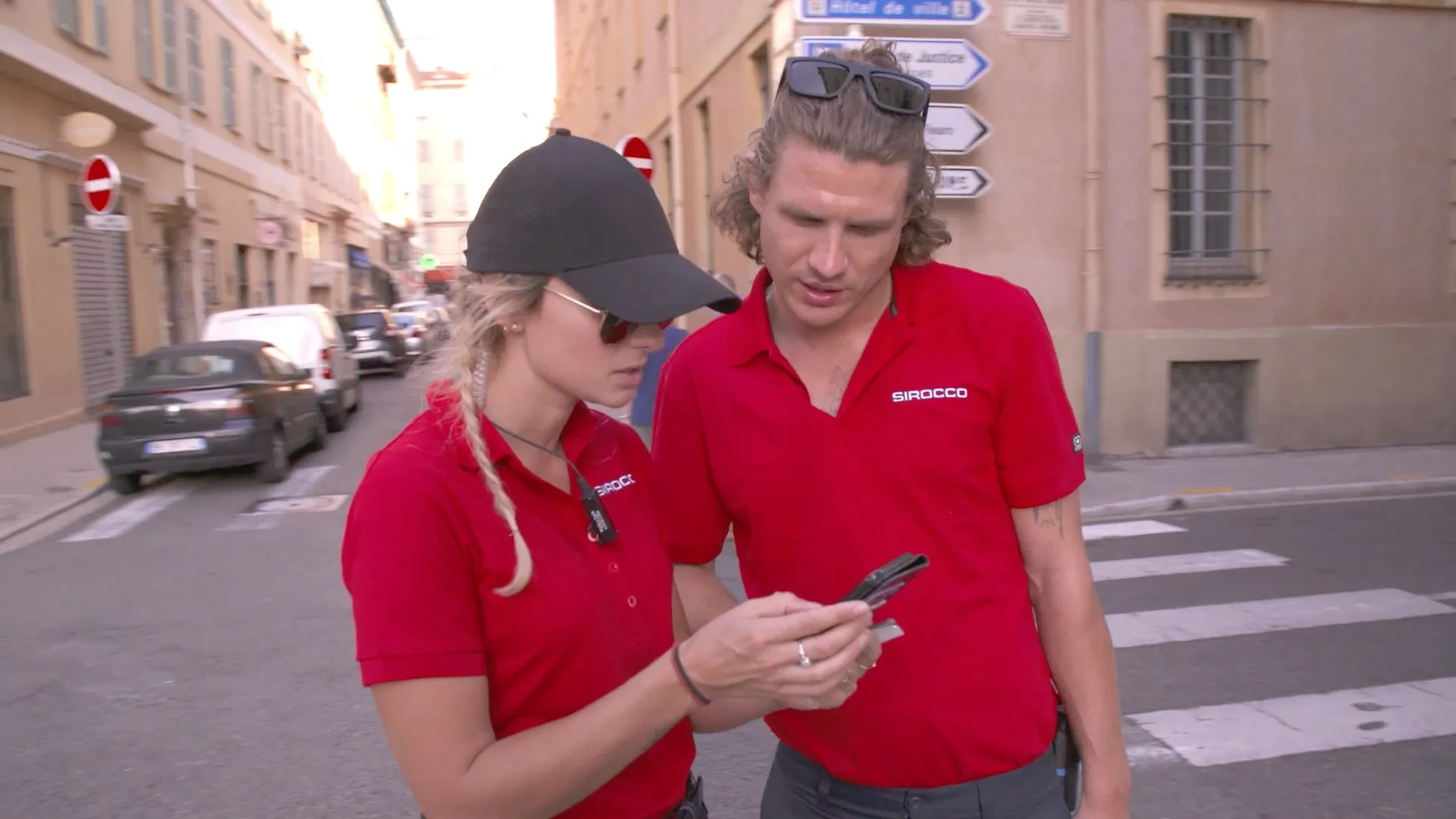 Anastasia Surmava and Jack Stirrup in Below Deck Mediterranean: Pardon Your French (2019)