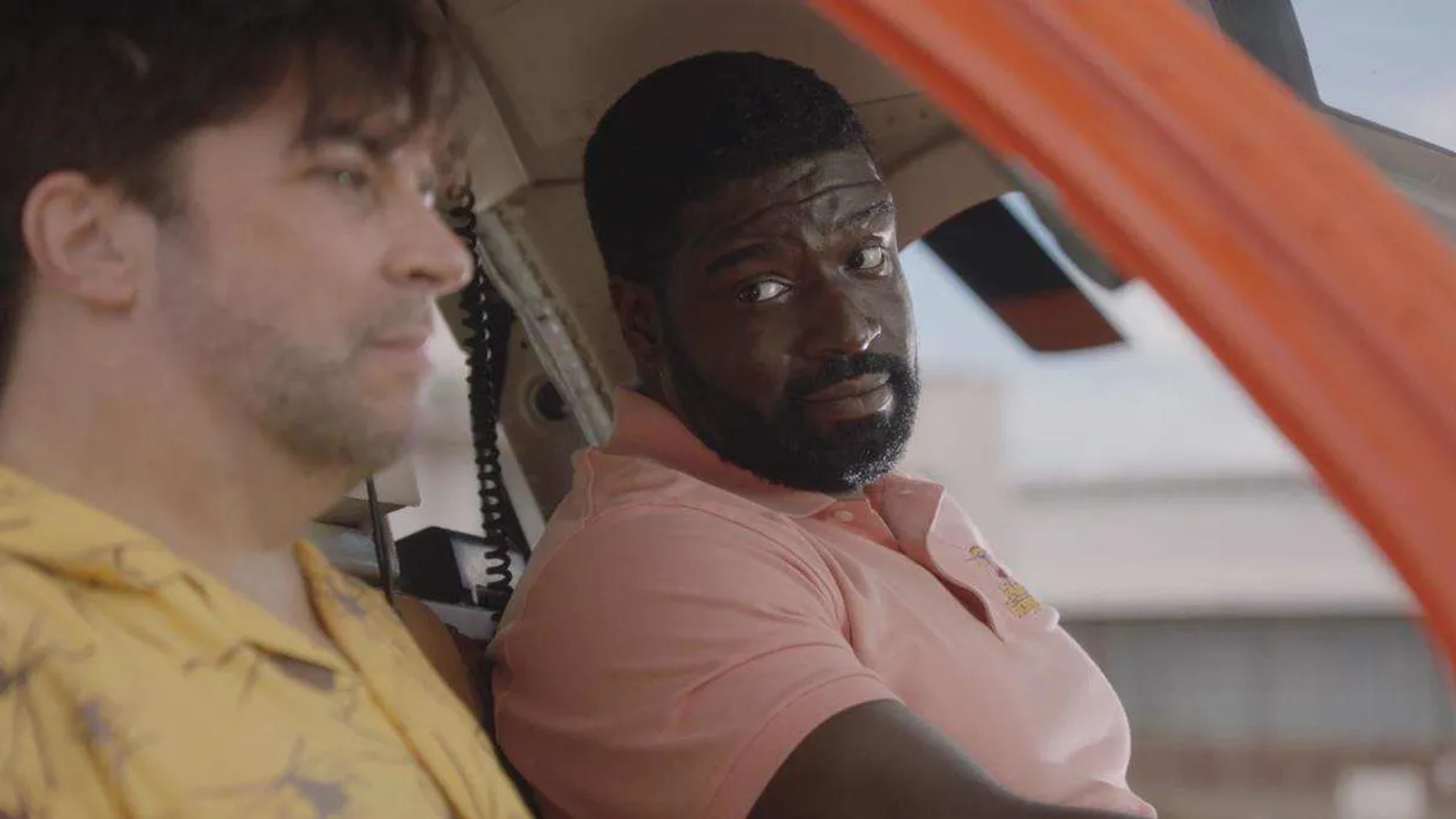 Christopher Thornton and Stephen Hill in Magnum P.I.: The Harder They Fall (2021)