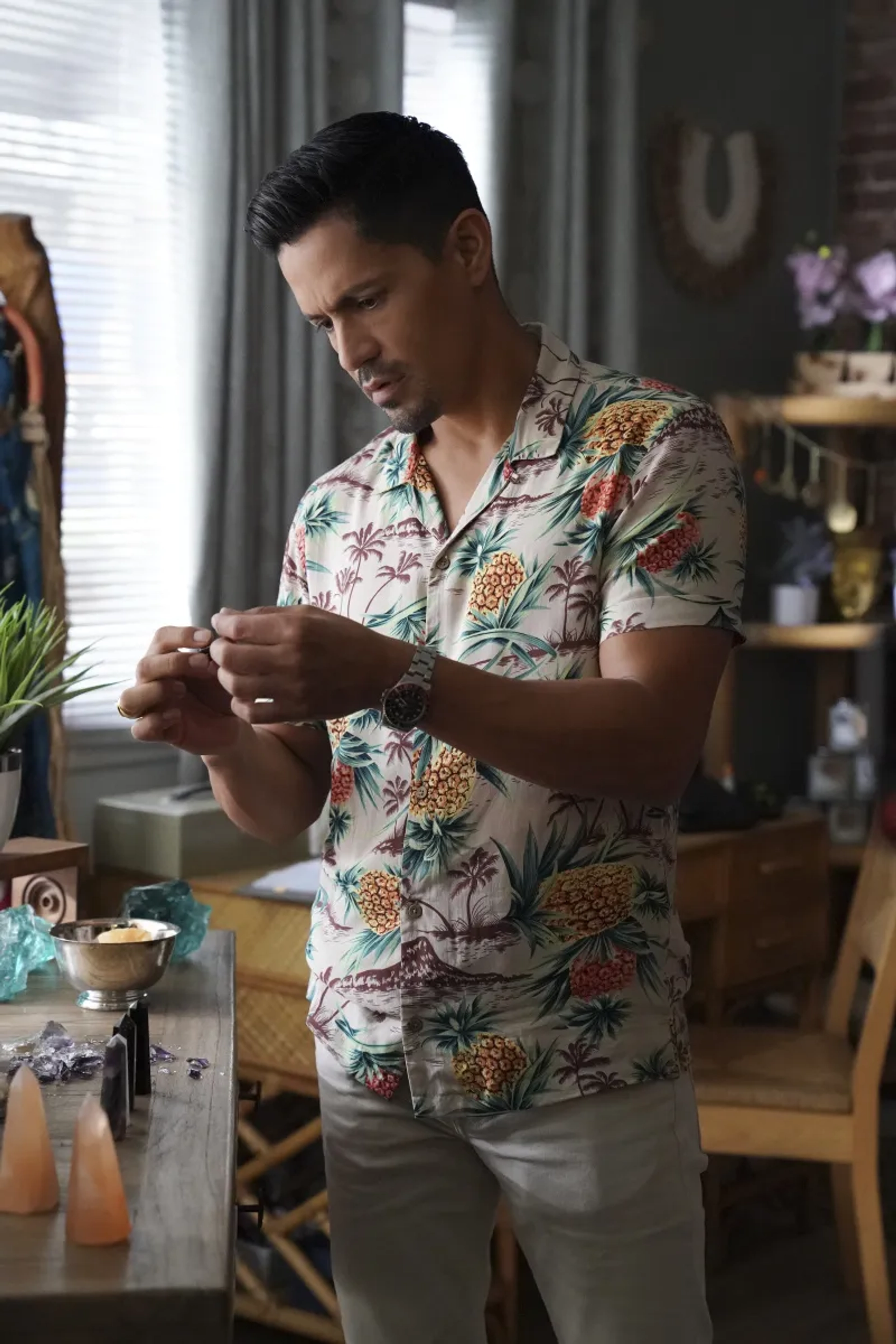 Jay Hernandez in Magnum P.I.: Whispers of Death (2021)