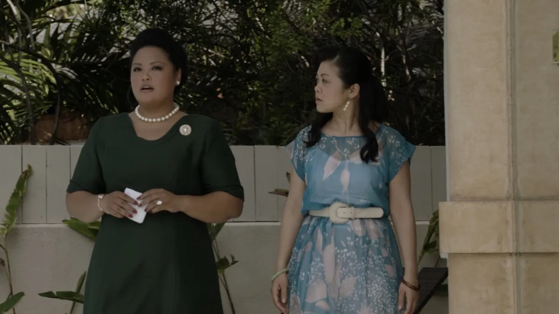 Christine Jugueta and Charlotte Mary Wen in Magnum P.I.: Whispers of Death (2021)