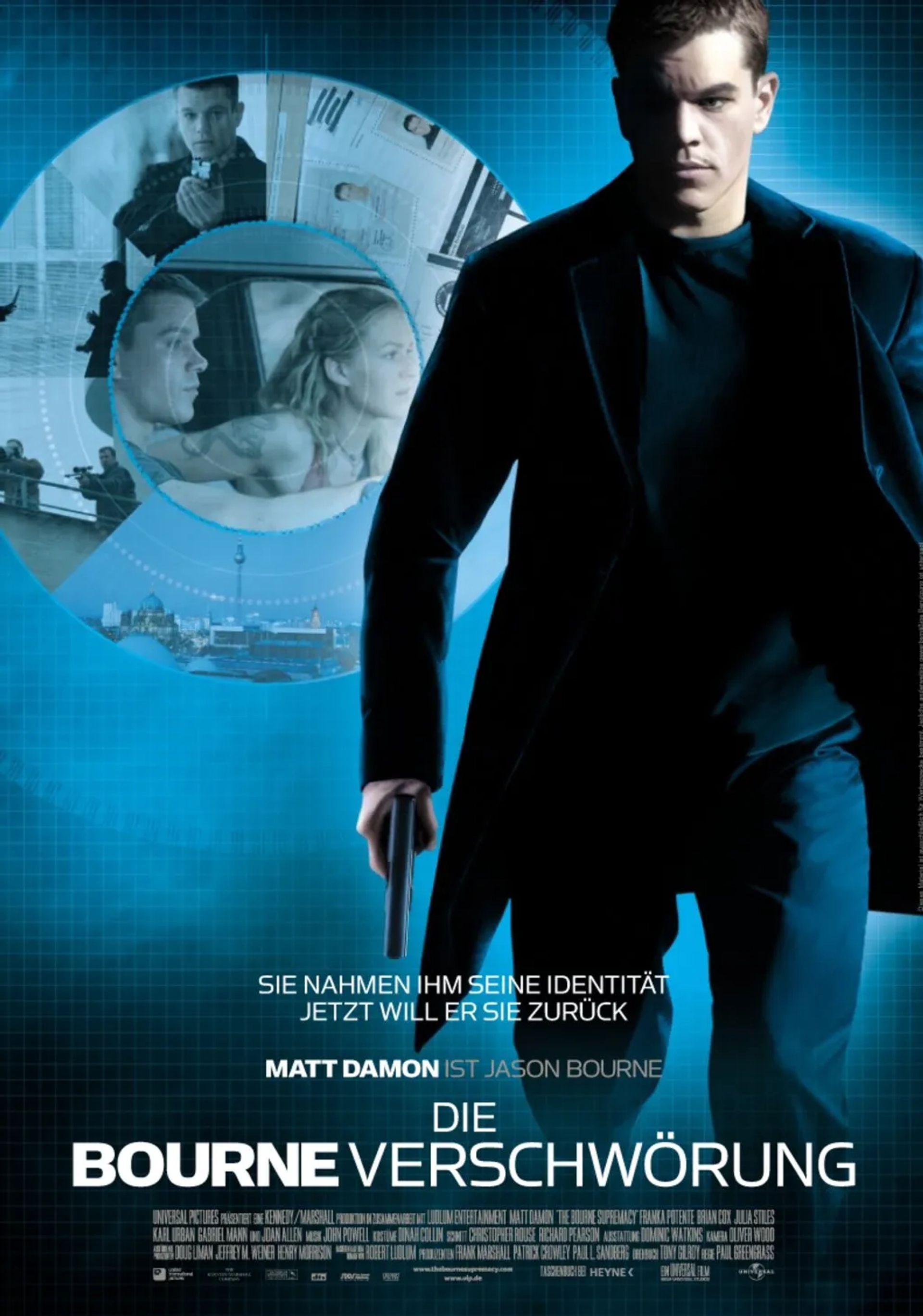 Matt Damon and Franka Potente in The Bourne Supremacy (2004)