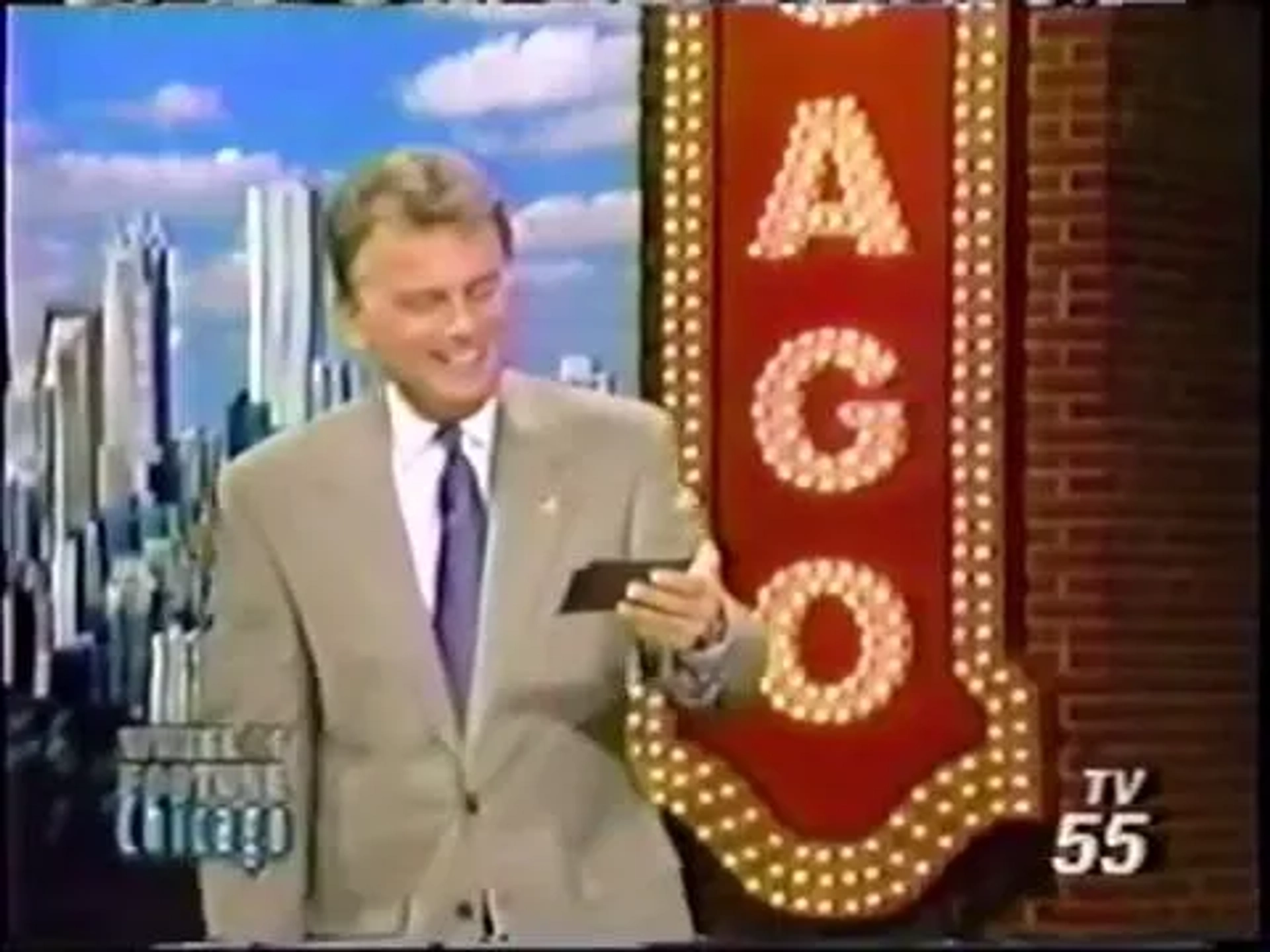 Pat Sajak in Wheel of Fortune (1983)