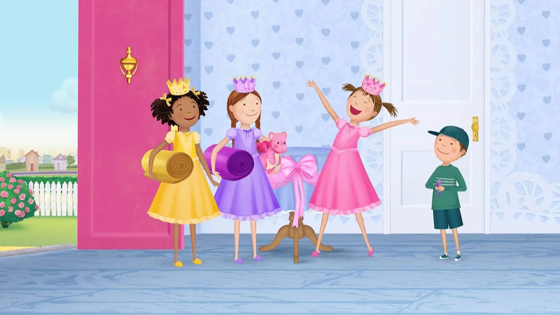 Raleigh Shuck, Kayla Erickson, Jaden Waldman, and Daia Jade in Pinkalicious & Peterrific (2018)