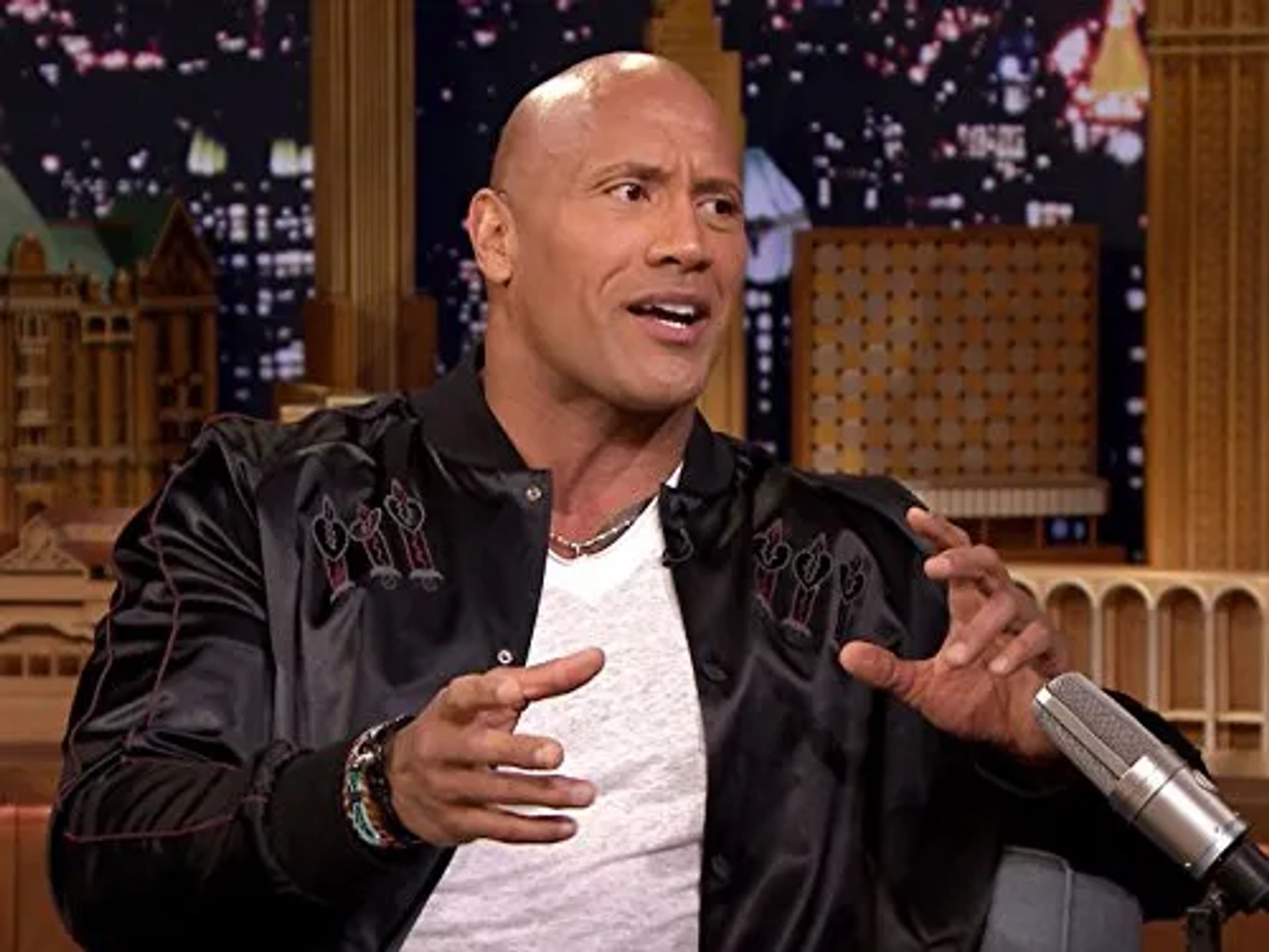 Dwayne Johnson in The Tonight Show Starring Jimmy Fallon (2014)