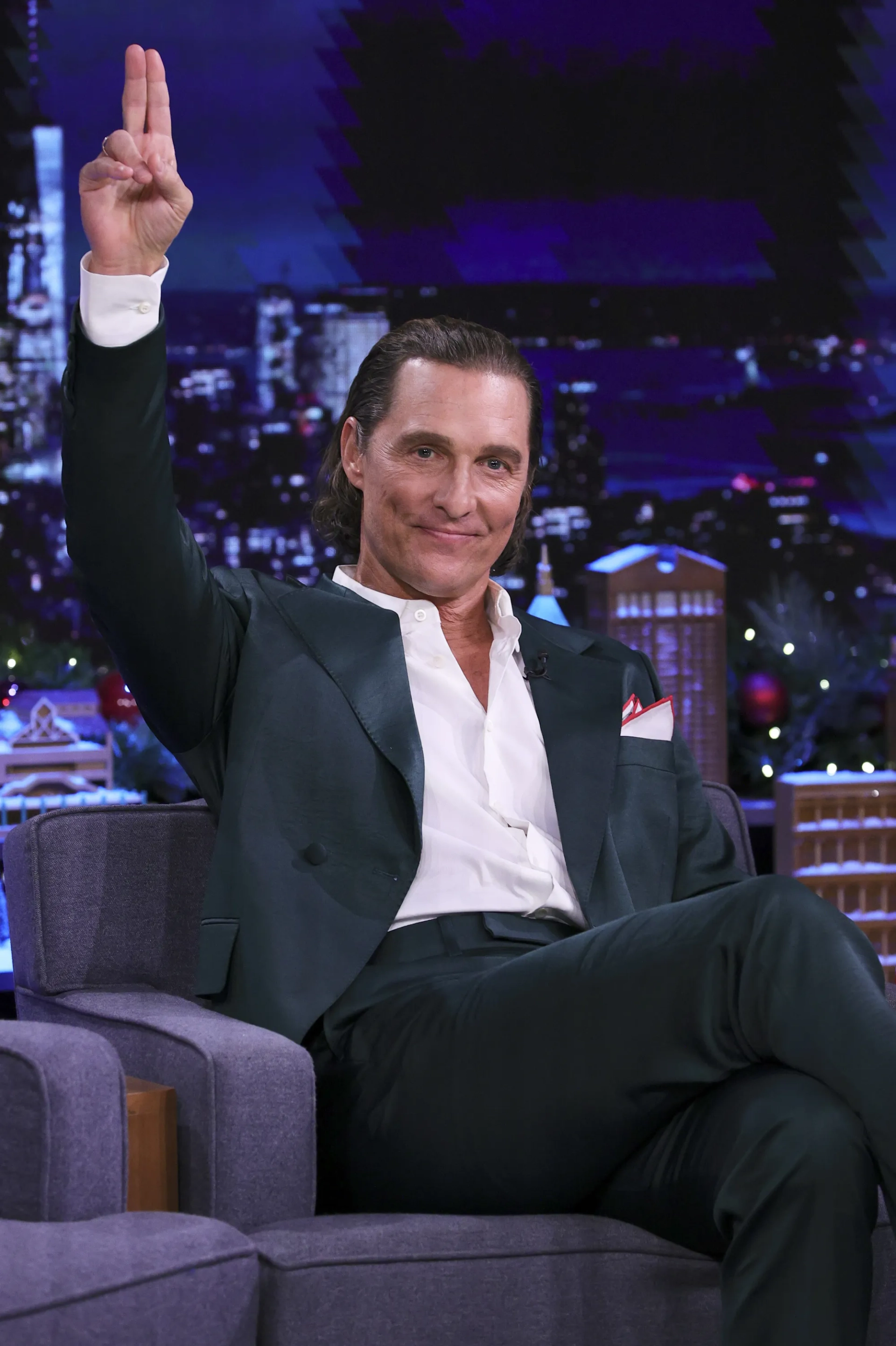 Matthew McConaughey at an event for The Tonight Show Starring Jimmy Fallon (2014)