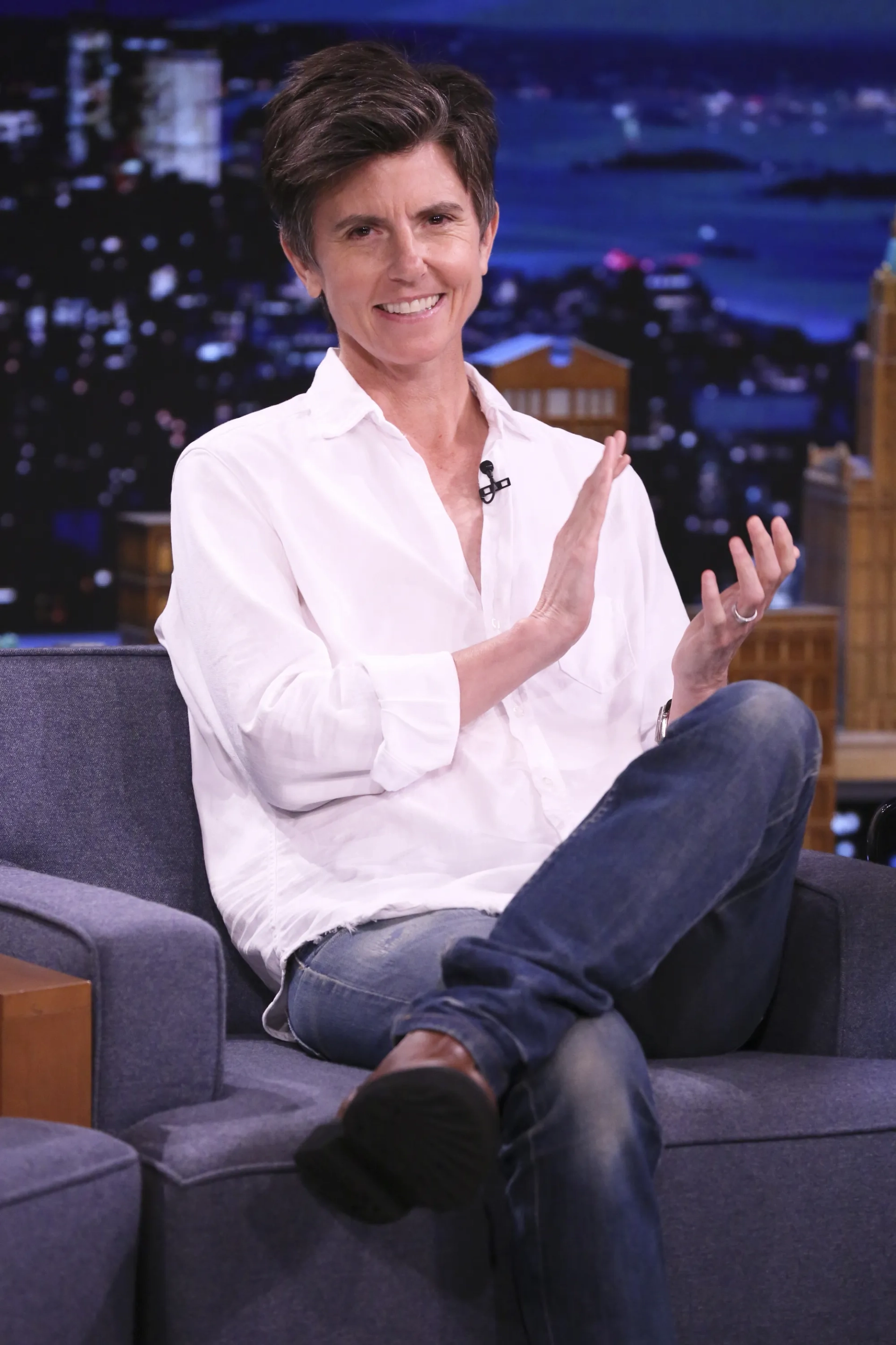 Tig Notaro at an event for The Tonight Show Starring Jimmy Fallon (2014)