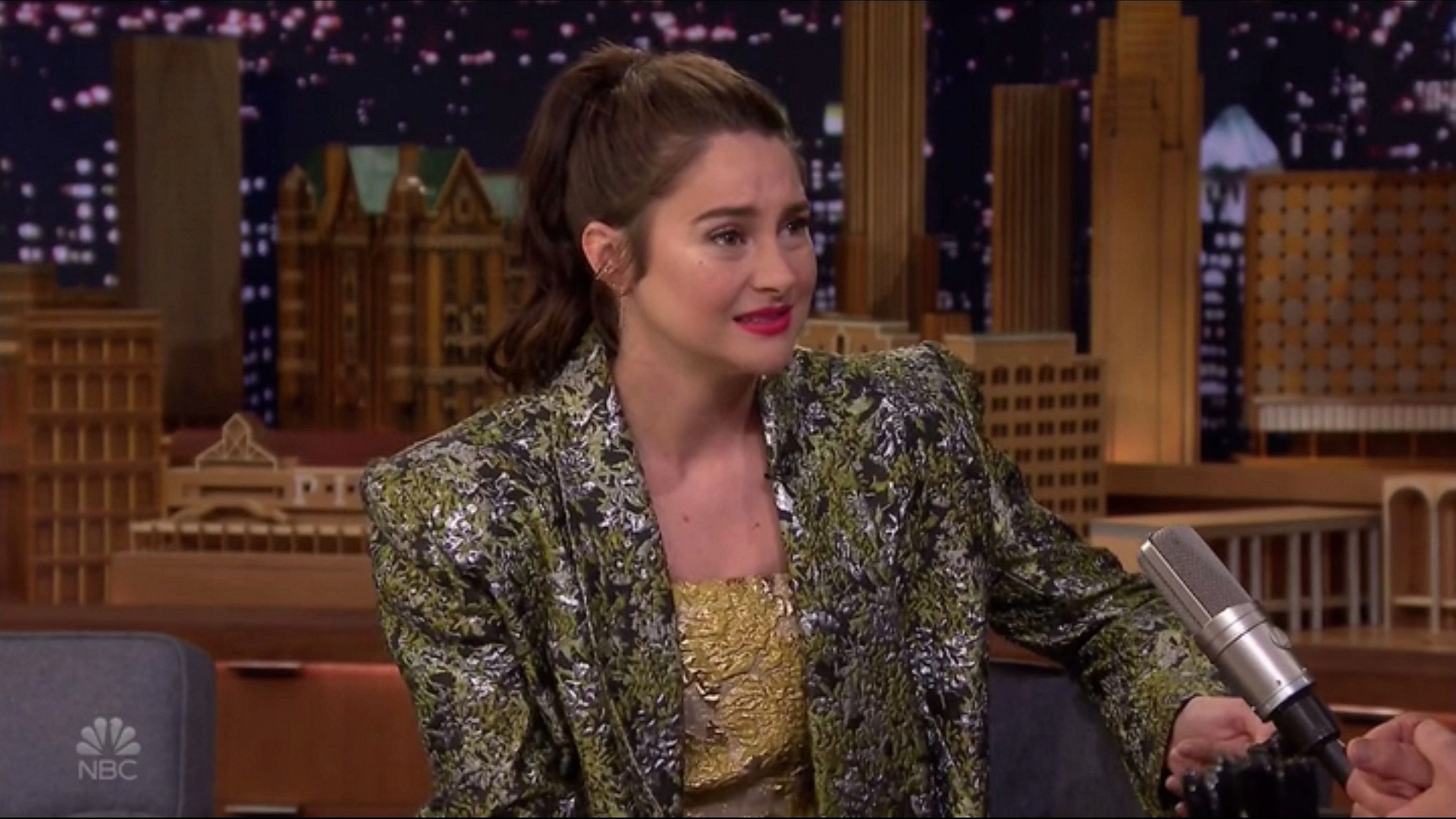 Shailene Woodley in The Tonight Show Starring Jimmy Fallon: Shailene Woodley/Brian Tyree Henry/The National (2019)