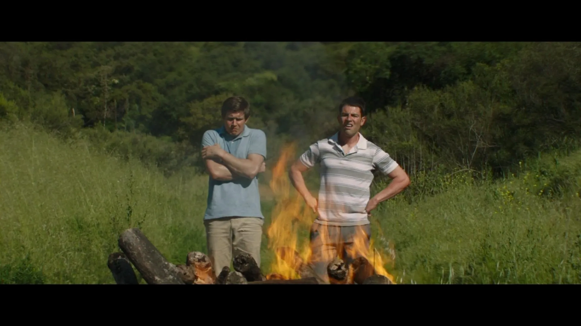 Max Greenfield and Christopher Lowell in Promising Young Woman (2020)