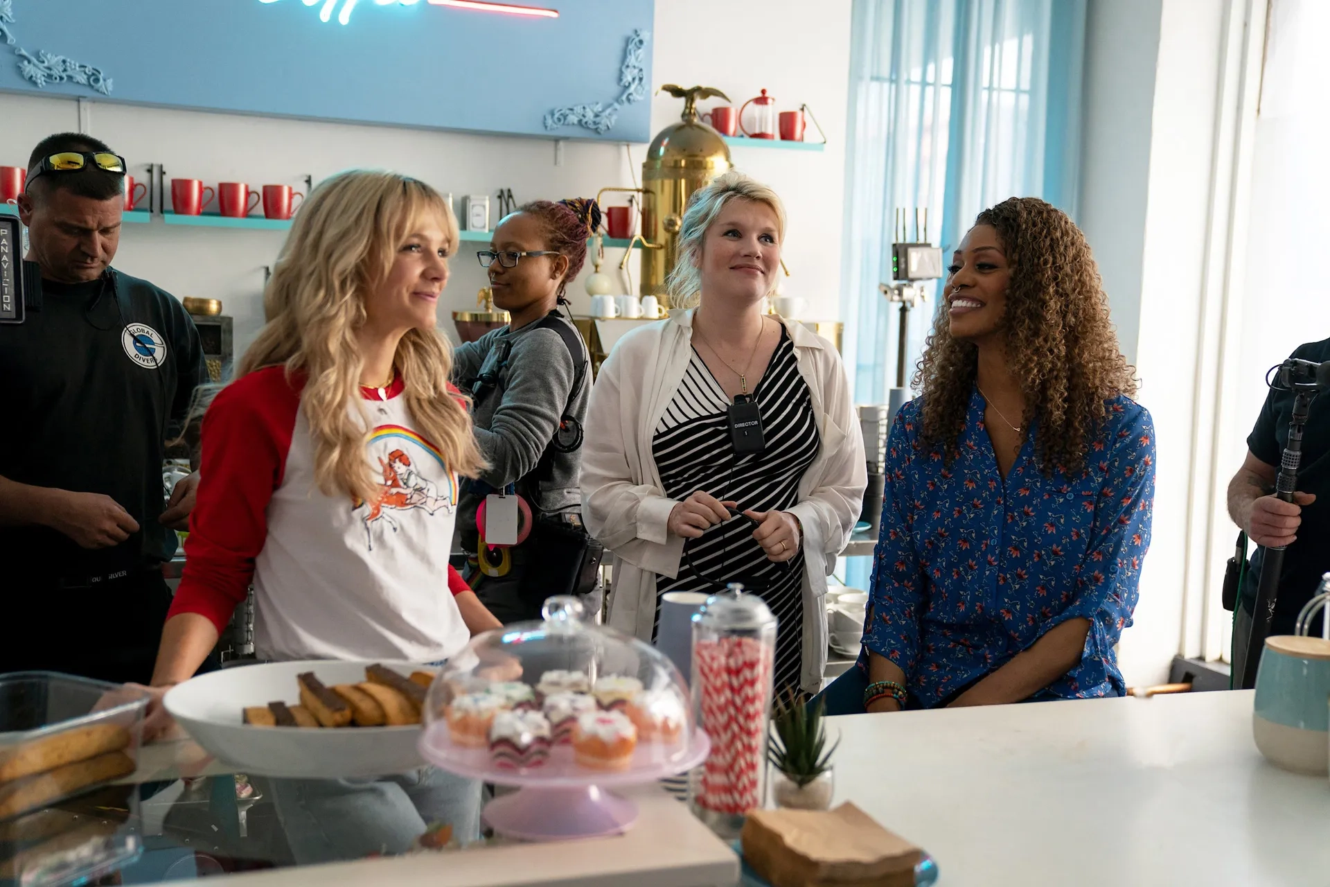 Laverne Cox, Carey Mulligan, and Emerald Fennell in Promising Young Woman (2020)