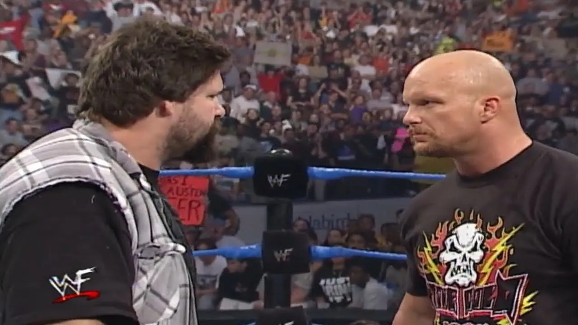 Steve Austin and Mick Foley in WWE Smackdown! (1999)