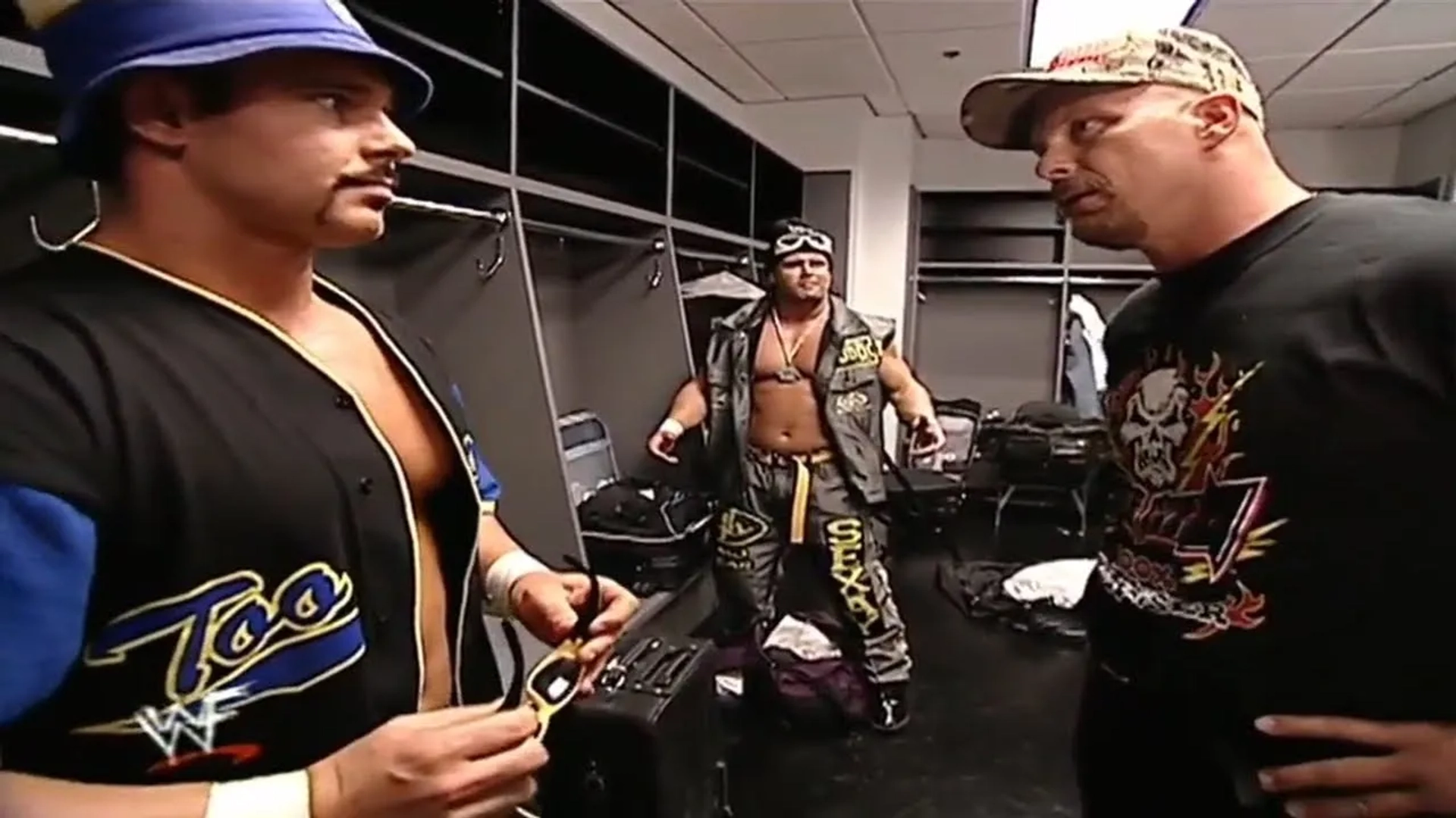 Steve Austin, Brian Lawler, and Scott Taylor in WWE Smackdown! (1999)