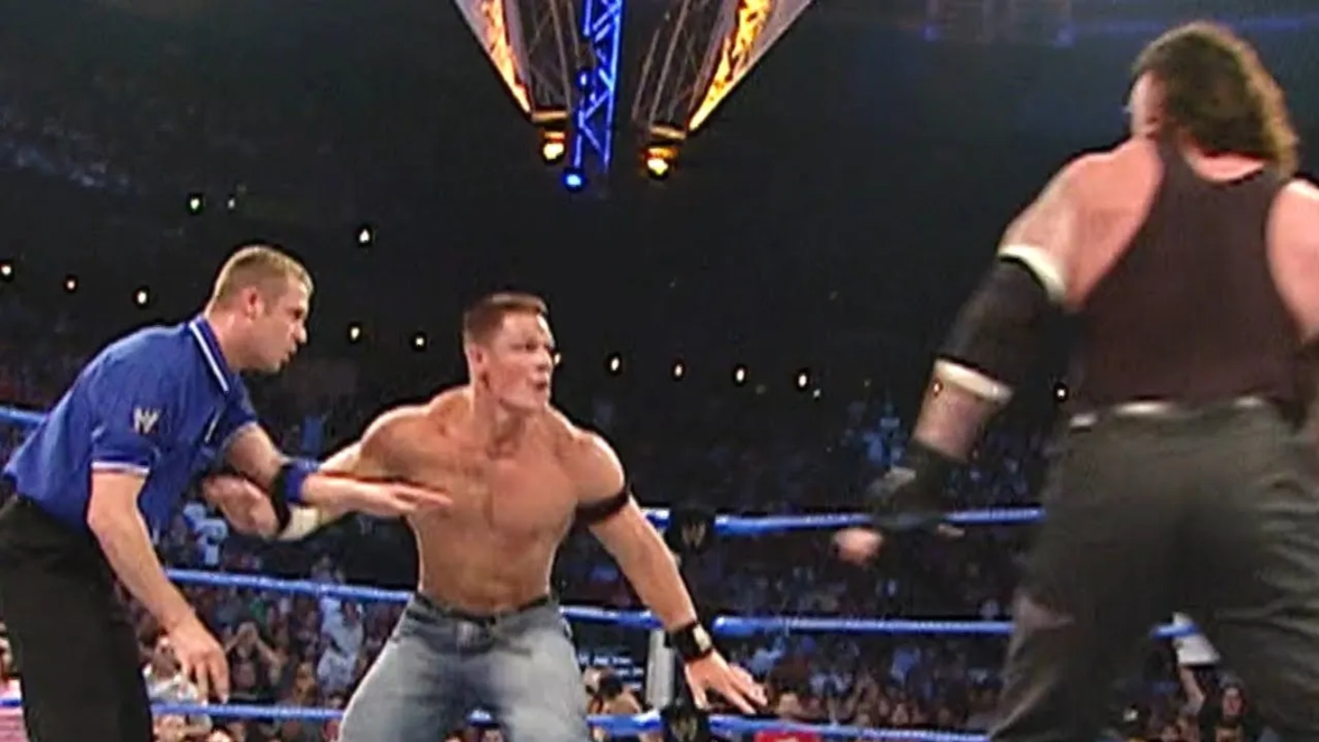 Mark Calaway and John Cena in WWE Smackdown! (1999)