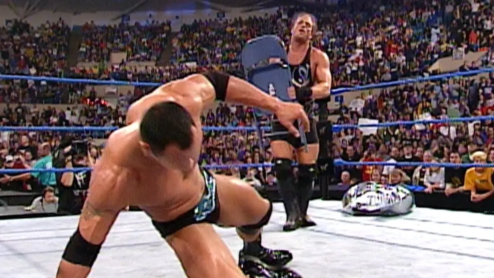 Dwayne Johnson and Rob Van Dam in WWE Smackdown! (1999)