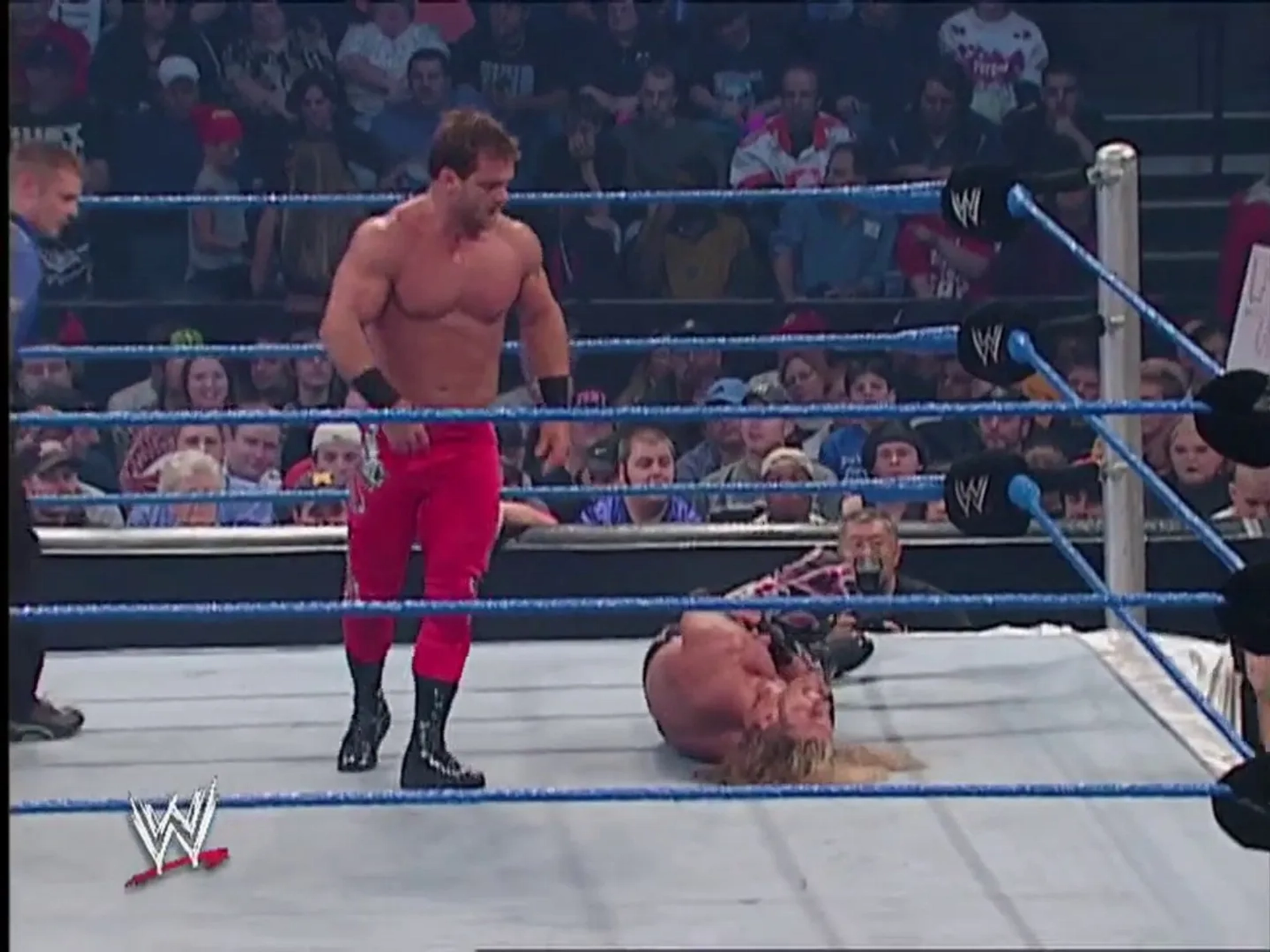 Chris Benoit and Adam Copeland in WWE Smackdown! (1999)