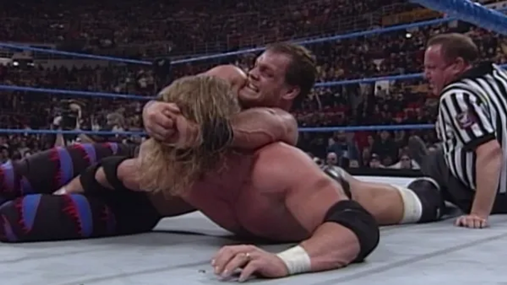 Chris Benoit and Paul Levesque in WWE Smackdown! (1999)