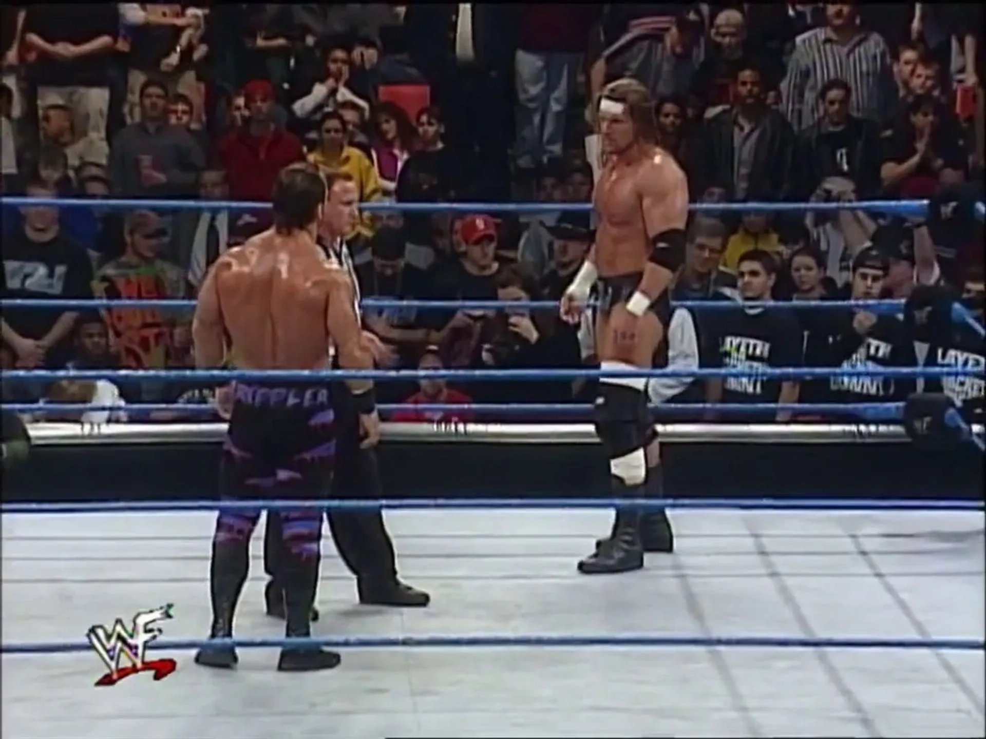 Chris Benoit and Paul Levesque in WWE Smackdown! (1999)