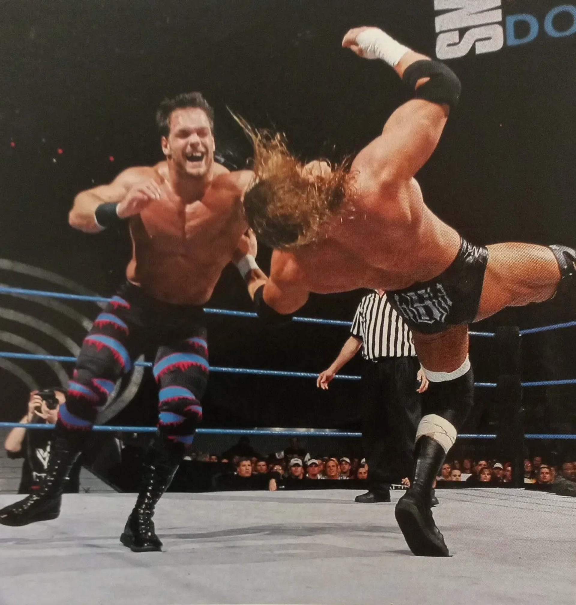 Chris Benoit and Paul Levesque in WWE Smackdown! (1999)