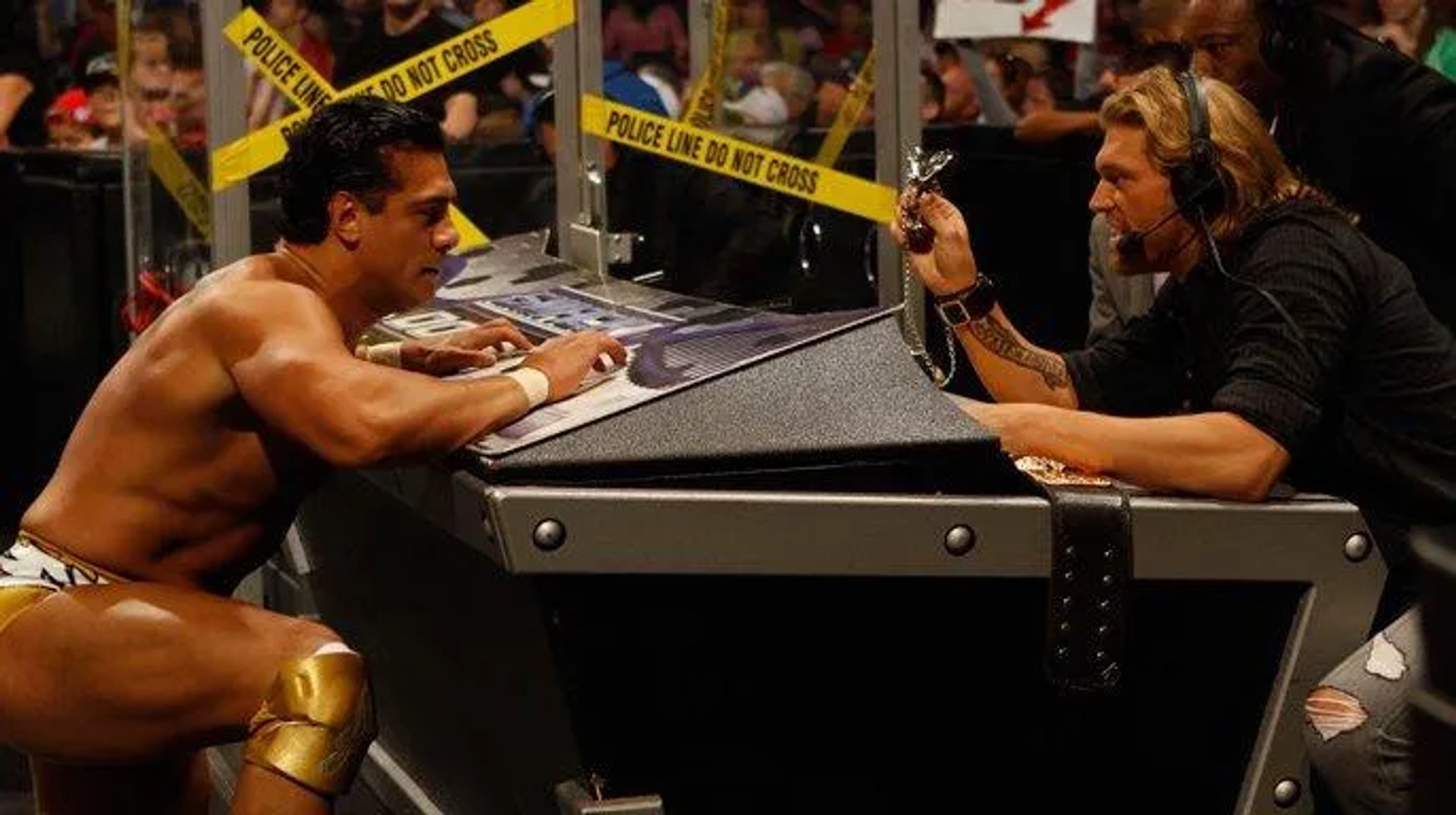 Adam Copeland and Alberto Del Rio in WWE Smackdown! (1999)