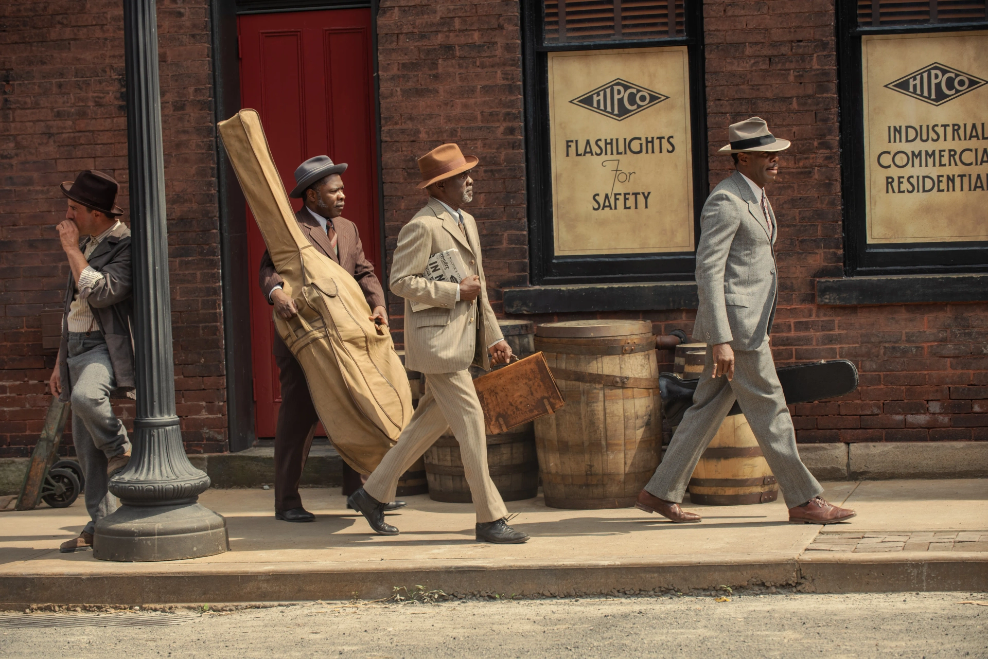 Colman Domingo, Michael Potts, and Glynn Turman in Ma Rainey's Black Bottom (2020)