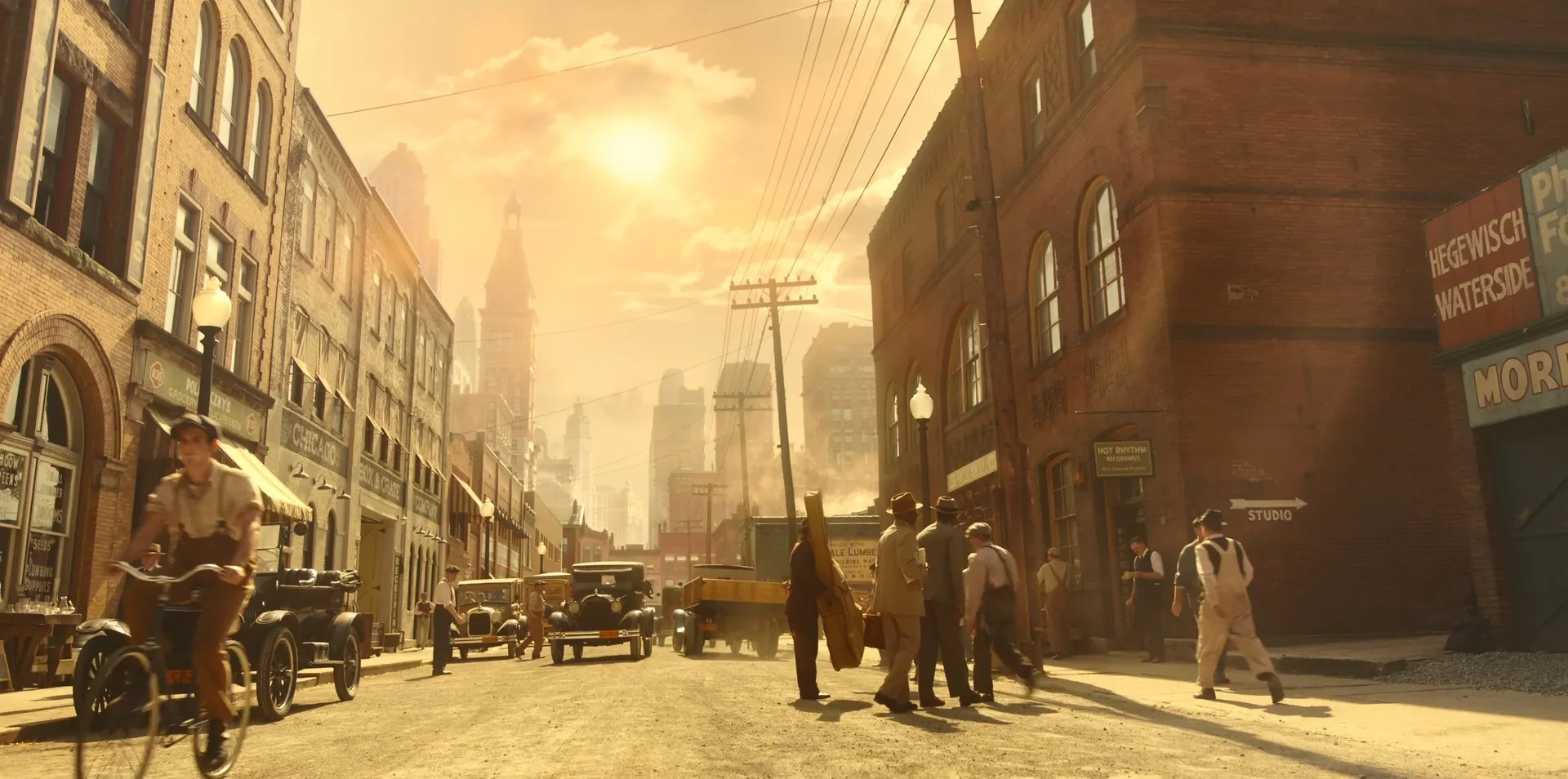 Colman Domingo, Michael Potts, and Glynn Turman in Ma Rainey's Black Bottom (2020)