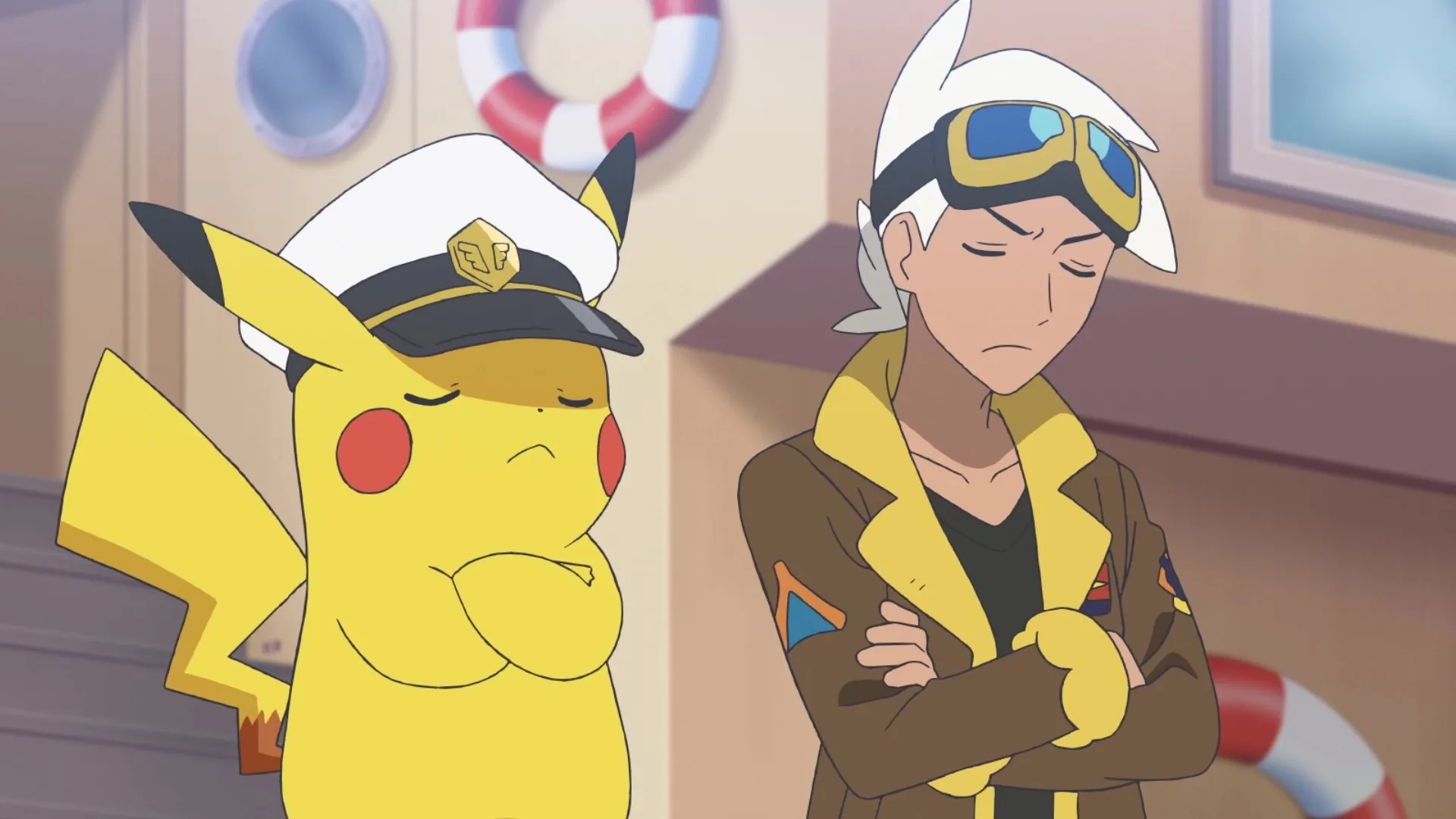 Ikue Ôtani and Taku Yashiro in Pokémon Horizons (2023)